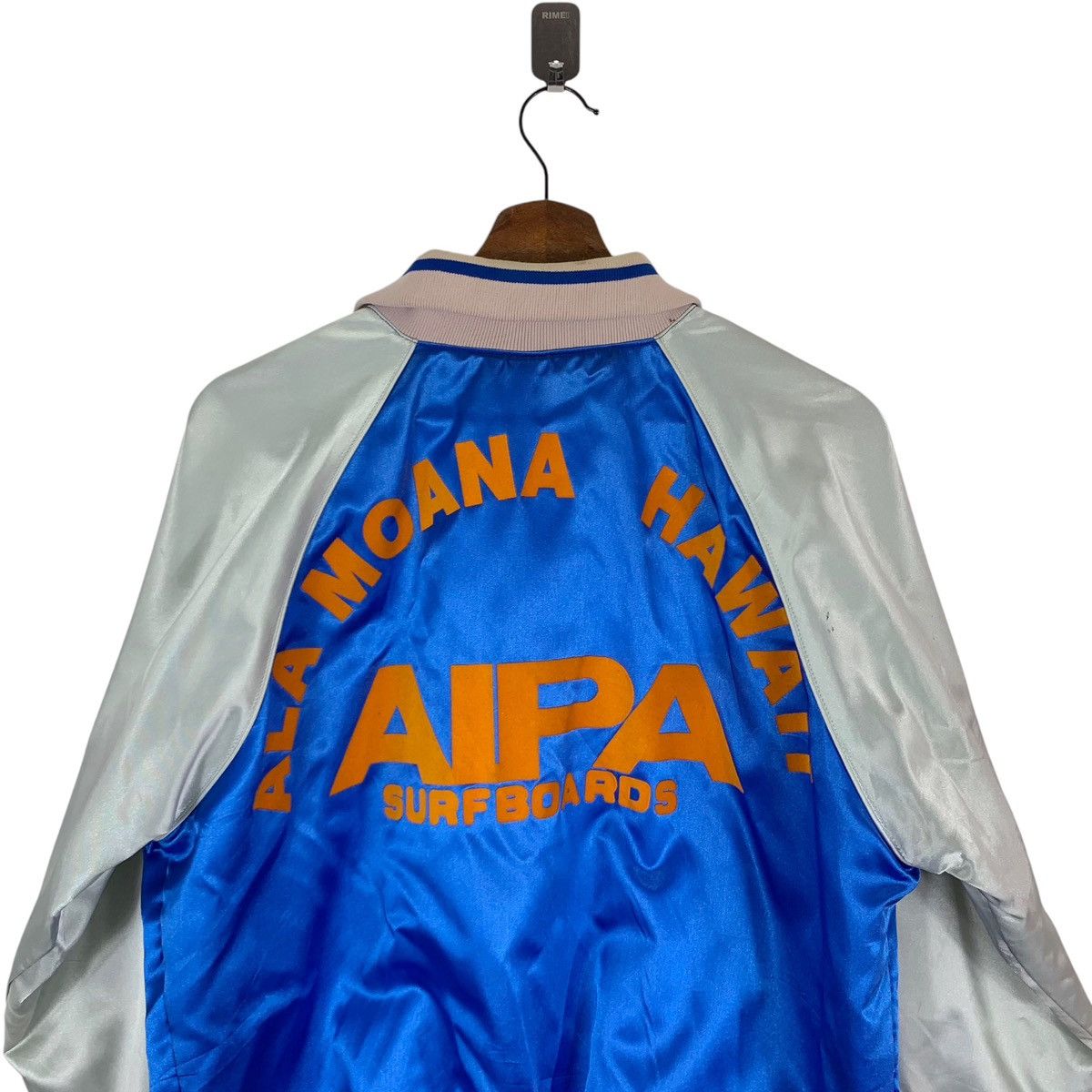 Vintage VINTAGE AIPA SURFBOARD SATIN VARSITY JACKET Size US L / EU 52-54 / 3 - 3 Thumbnail