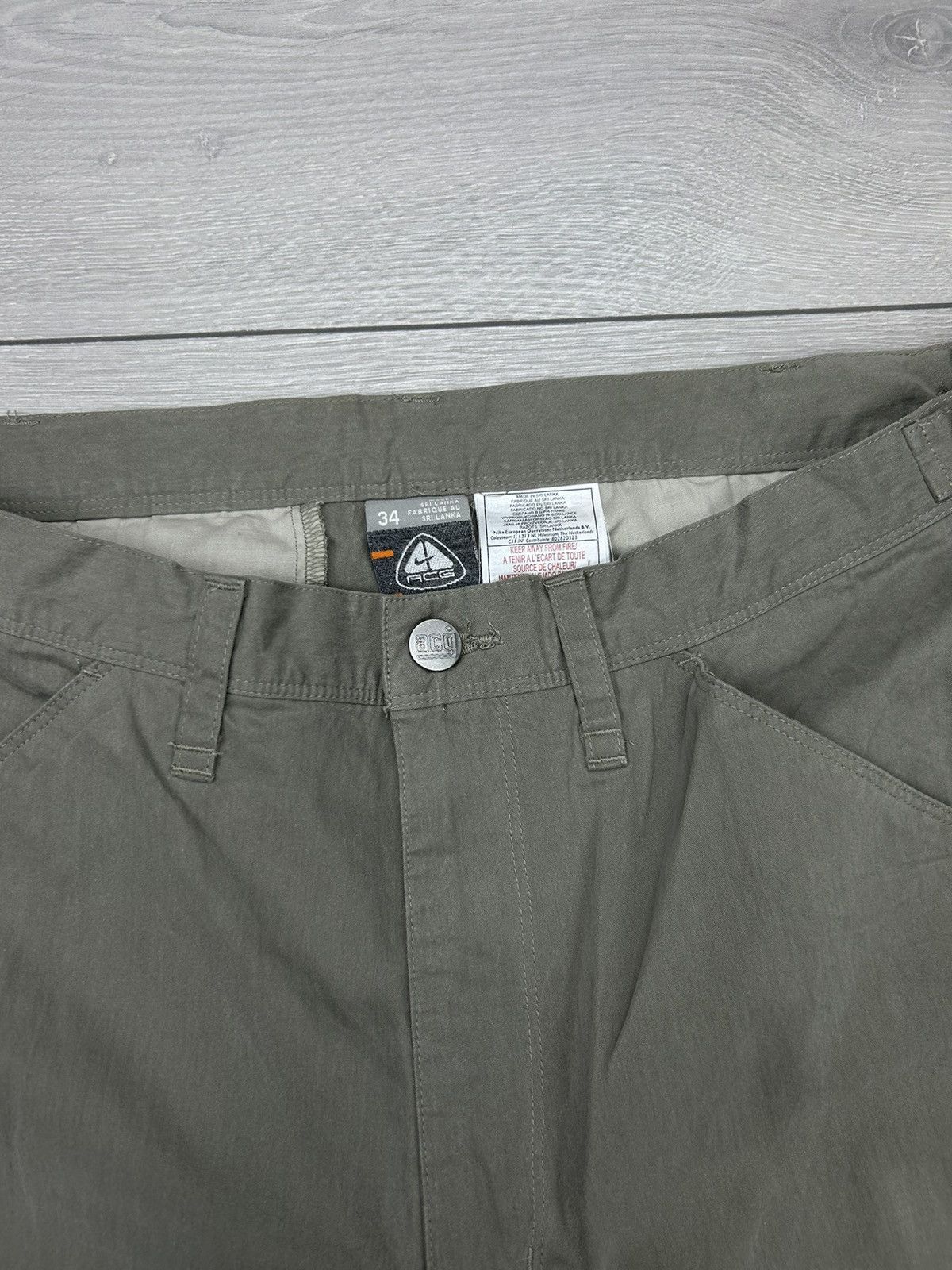 Nike ACG × Vintage Nike ACG Vintage Carpenter Pant Size M Size US 34 / EU 50 - 4 Thumbnail
