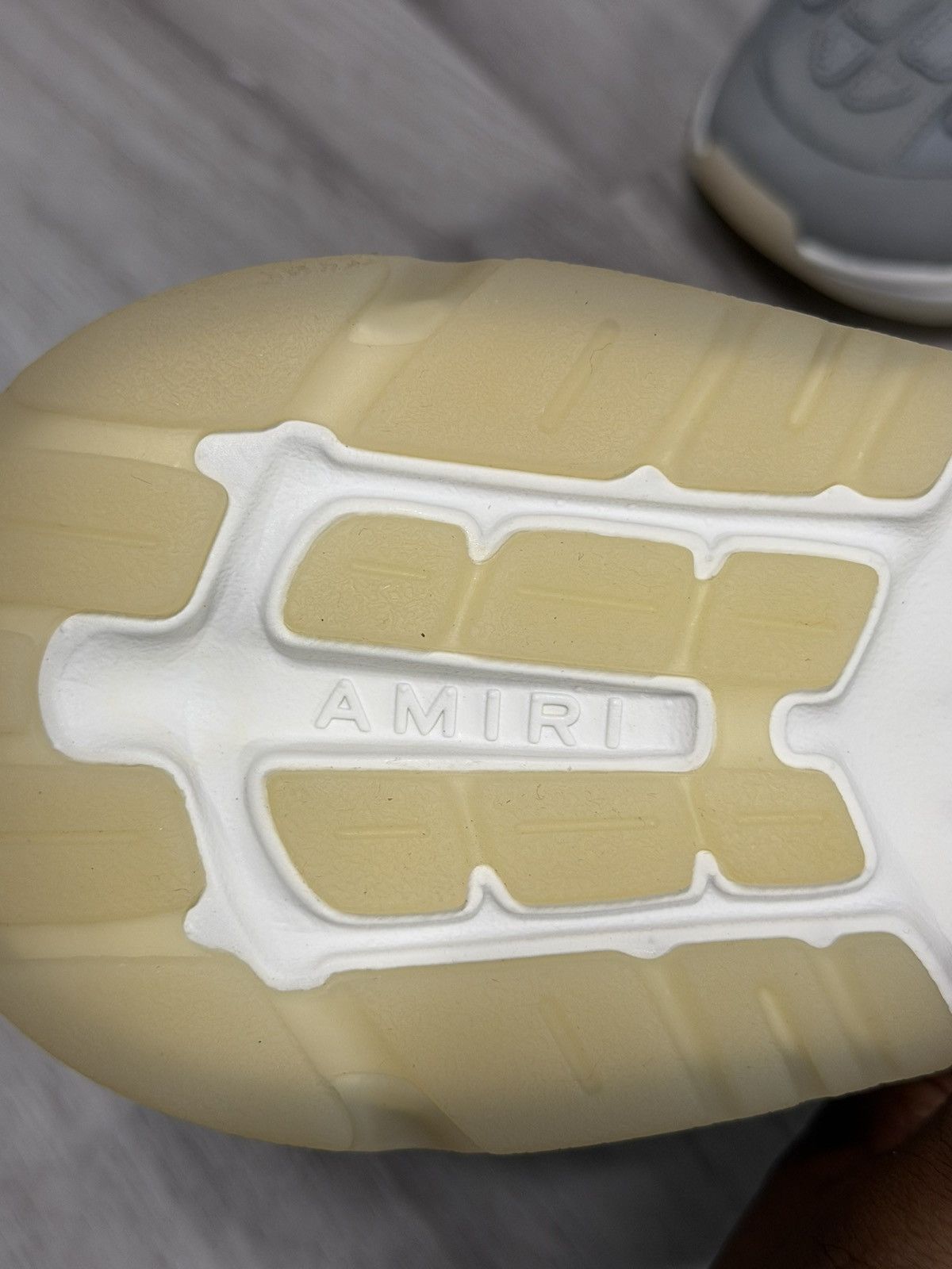 Amiri Amiri Bone Runner Grey Sneakers Size US 9 / EU 42 - 4 Thumbnail