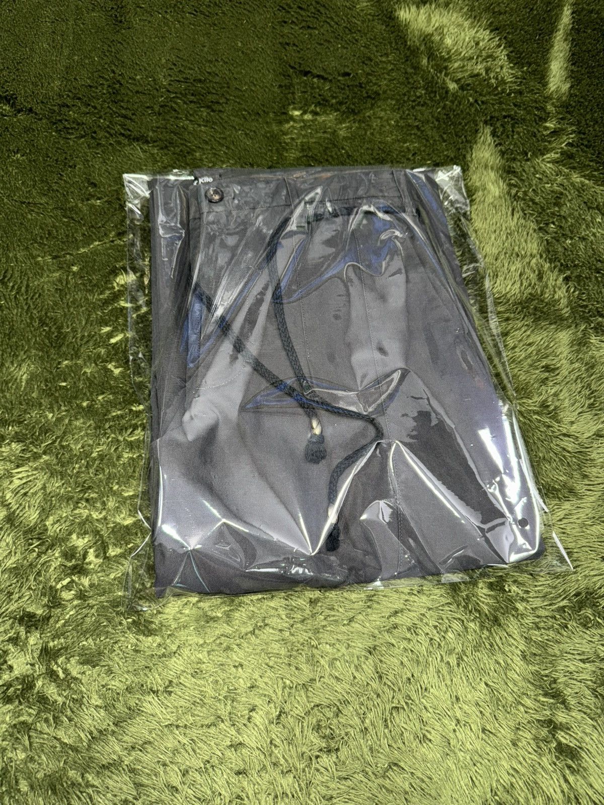 Japanese Brand [XL] Cost per Kilo Scrow Pin-Tuck Slacks – Washed Black Size US 34 / EU 50 - 11 Thumbnail
