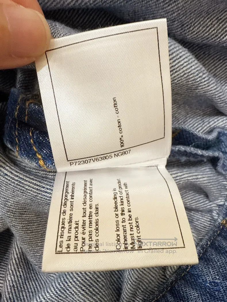 Chanel Chanel 22S colourful graffiti letter print washed denim ja Size XXS / US 00 / IT 34 - 8 Thumbnail
