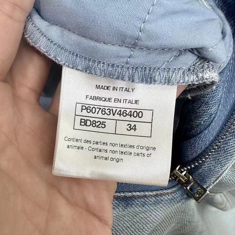Chanel Chanel Women's Blue Denim Jeans -2505 Size US 34 / EU 50 - 4 Thumbnail