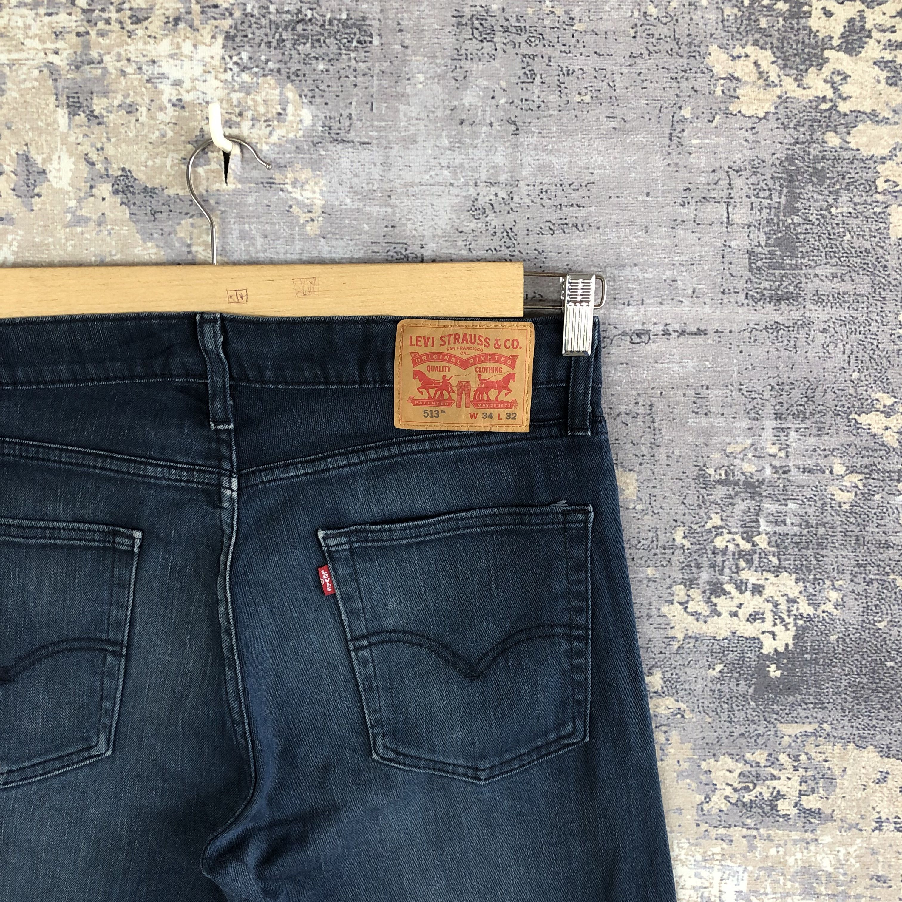 Levi's Vintage Levi's Faded Black Jeans Levis Dark Wash Denim Pants Size US 34 / EU 50 - 5 Thumbnail