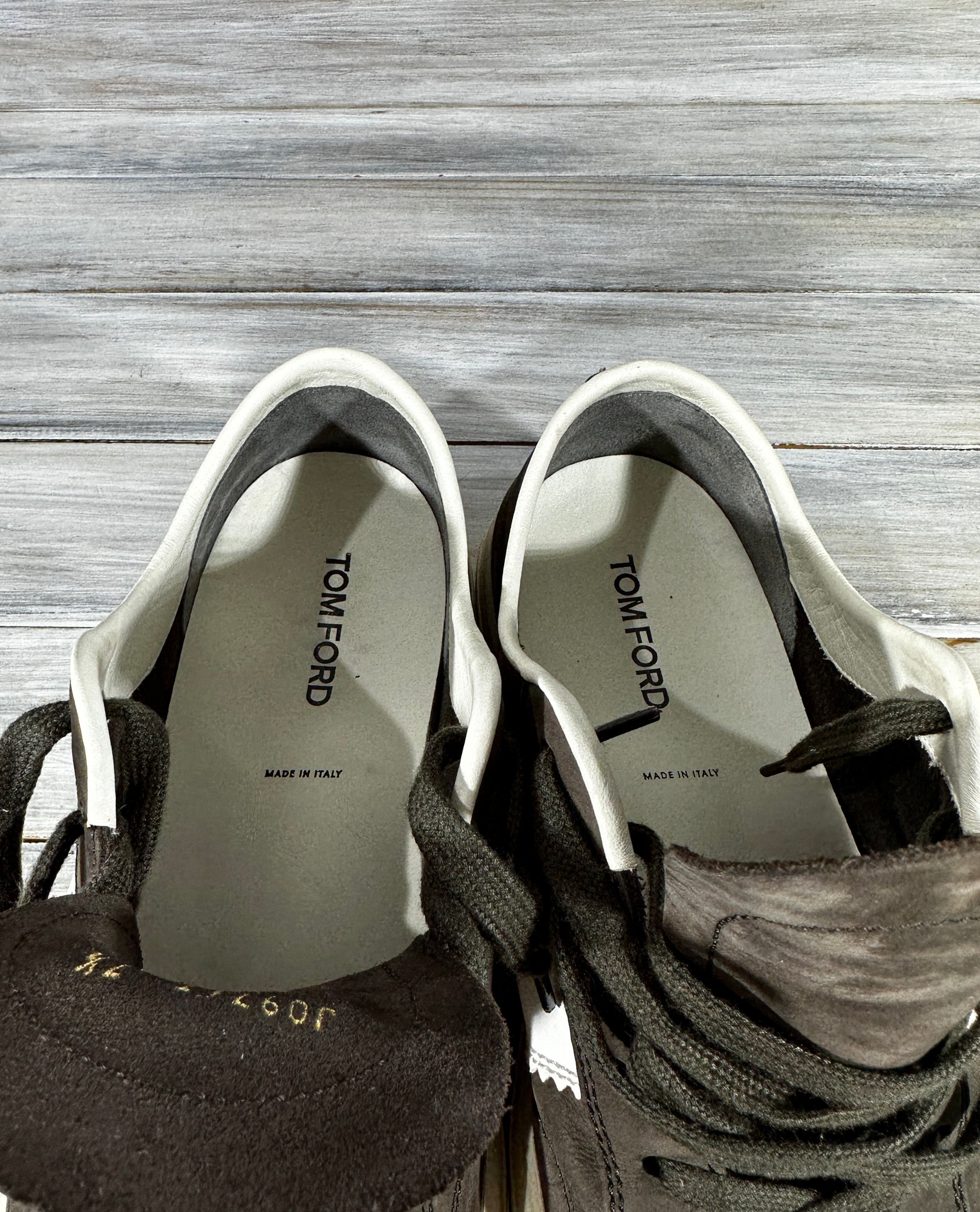 Tom Ford Tom Ford Suede Low Top Sneakers Made In Italy Luxury Brand Size US 7.5 / EU 40-41 - 21 Thumbnail
