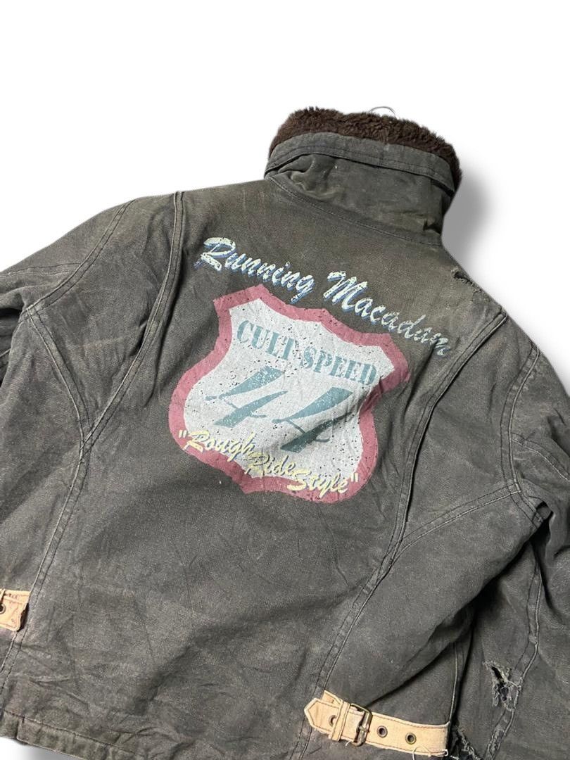 Japanese Brand Vintage CULT SPEED Motorcycle Jacket (134) Size US S / EU 44-46 / 1 - 7 Thumbnail