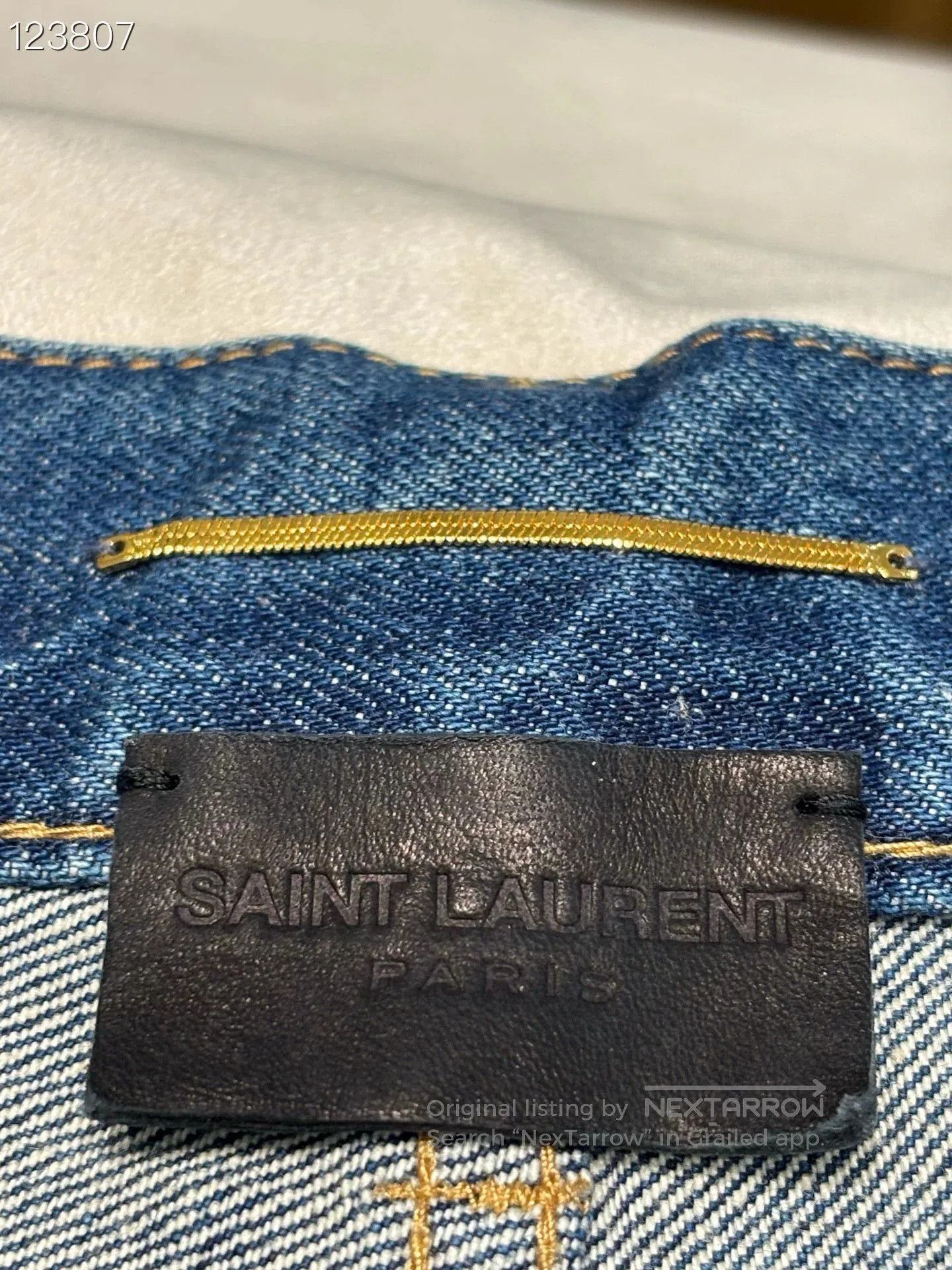 Saint Laurent Paris SLP Classic Plain Jeans 29. Size US 29 - 3 Thumbnail