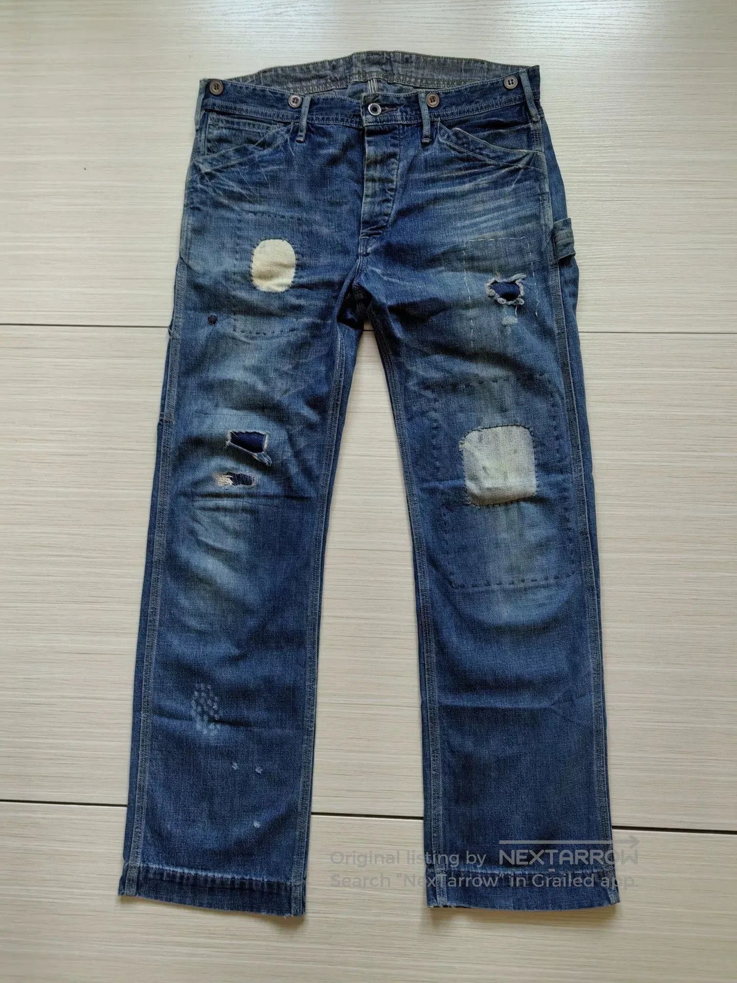 RRL Ralph Lauren rrl double rl vintage denim pants. Size US 30 / EU 46 - 2 Thumbnail