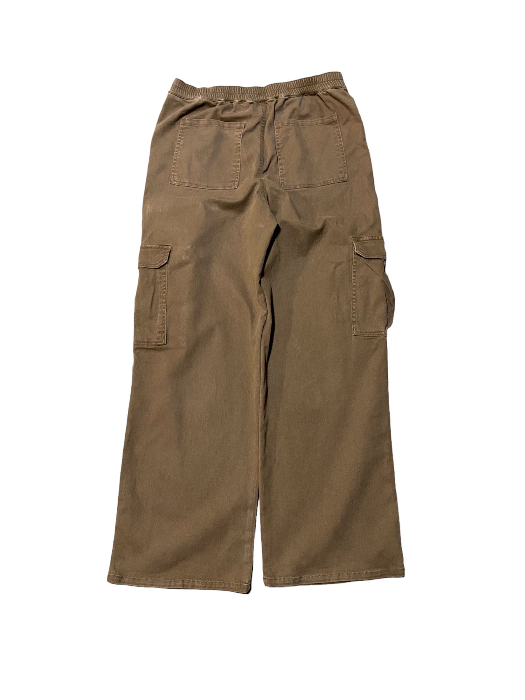 Vintage Vintage Streetwear Baggy Brown Cargo Pants Size US 29 - 3 Thumbnail