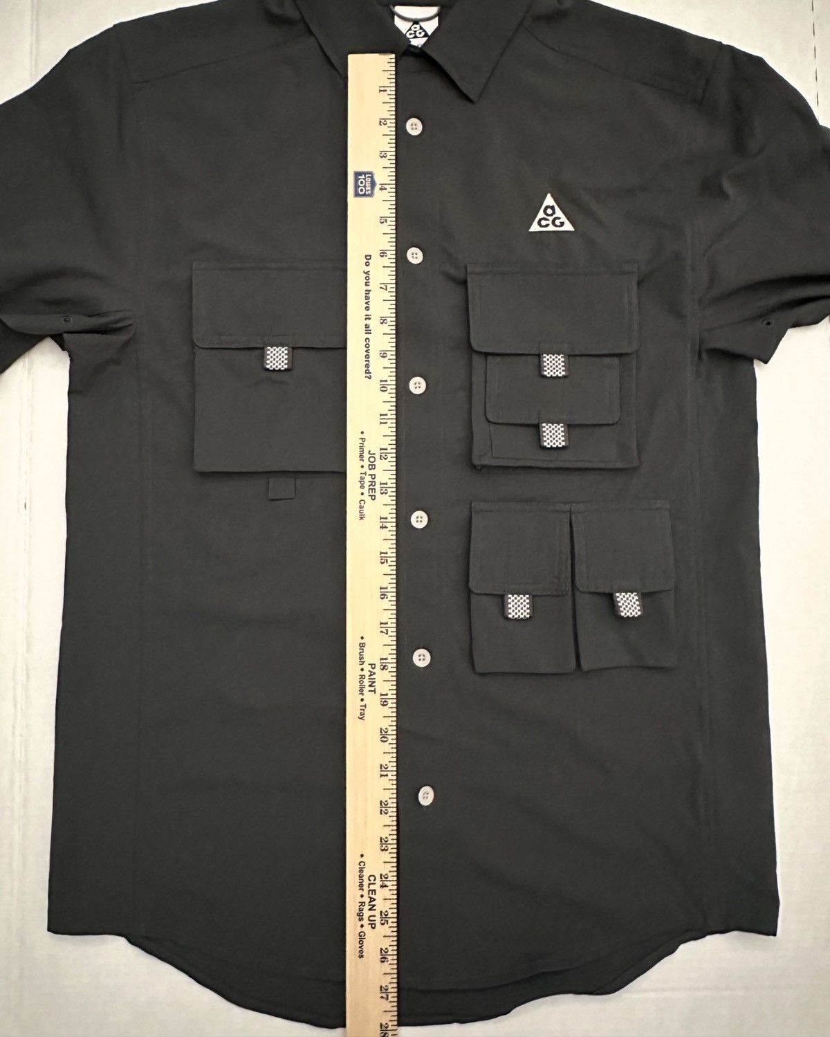 Nike × Nike ACG Nike ACG UV Devastation trail dri fit shirt gray small Size US S / EU 44-46 / 1 - 4 Thumbnail