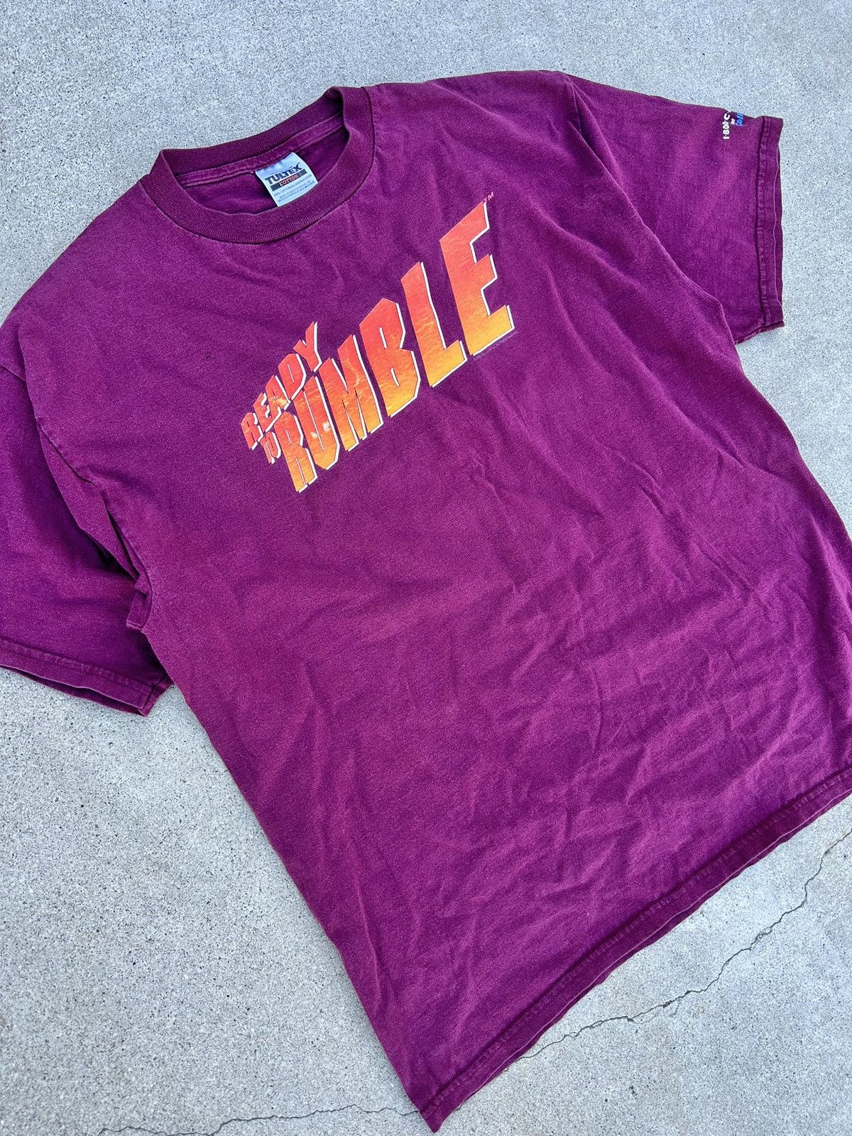 Tultex × Vintage × WCW/nWo Vintage 2000 Y2K READY TO RUMBLE Movie T-Shirt XL Tultex WCW Size US XL / EU 56 / 4 - 2 Thumbnail