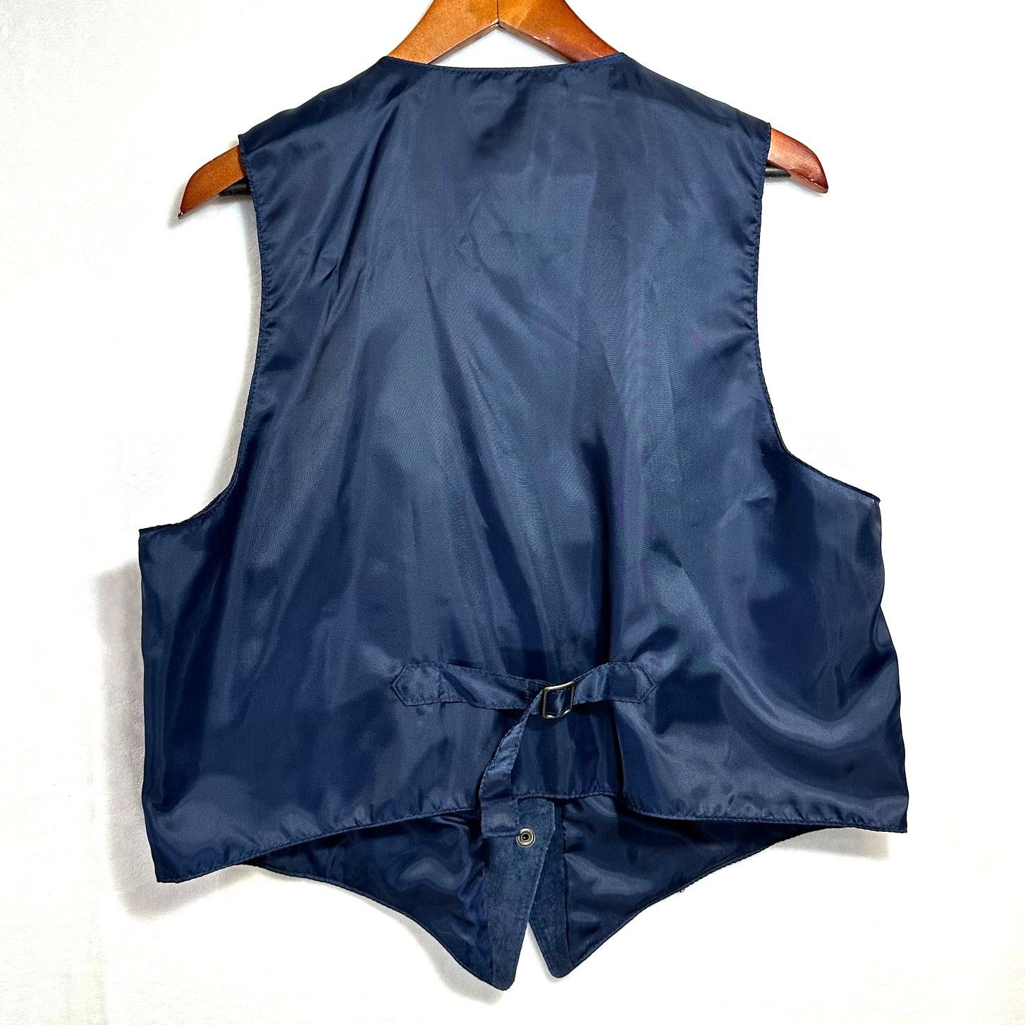 Vintage NEW Vintage XL International Leather Collection Blue Vest Size US XL / EU 56 / 4 - 5 Thumbnail