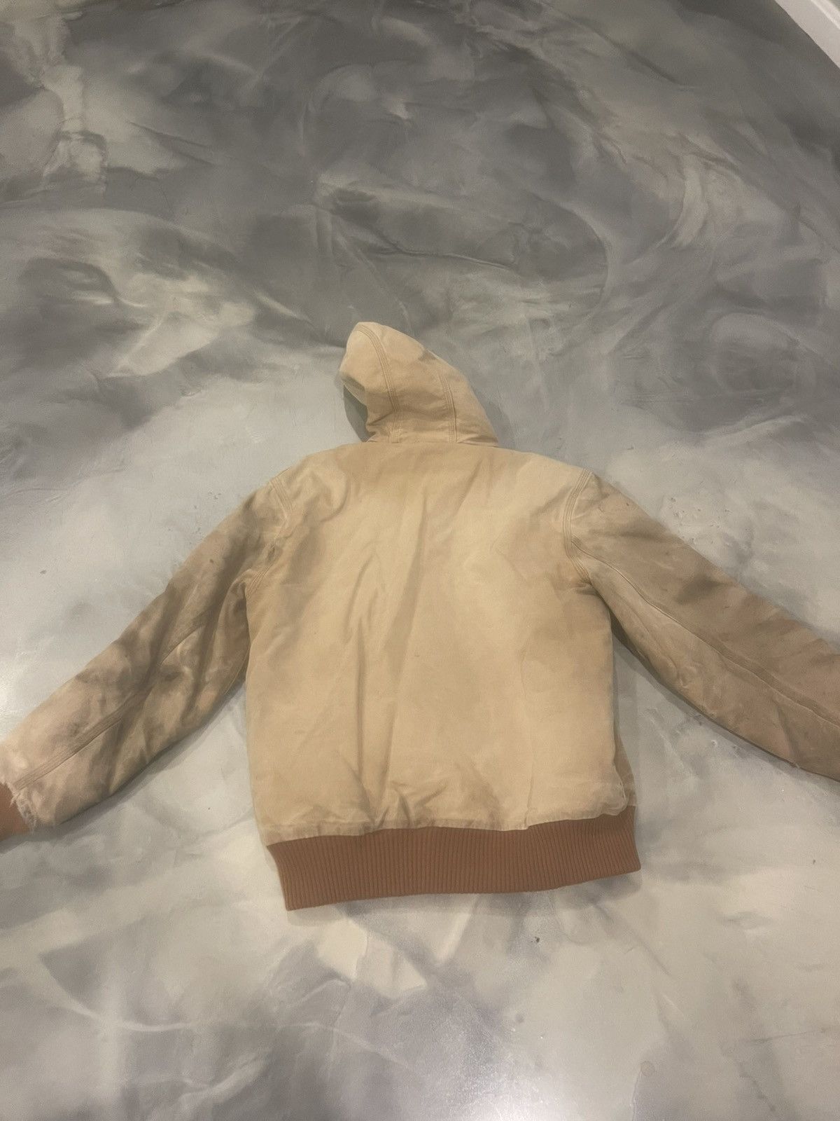 Carhartt Vintage Farm Worn Carhartt Duck Lined hooded Zip Size Med Size US M / EU 48-50 / 2 - 9 Thumbnail