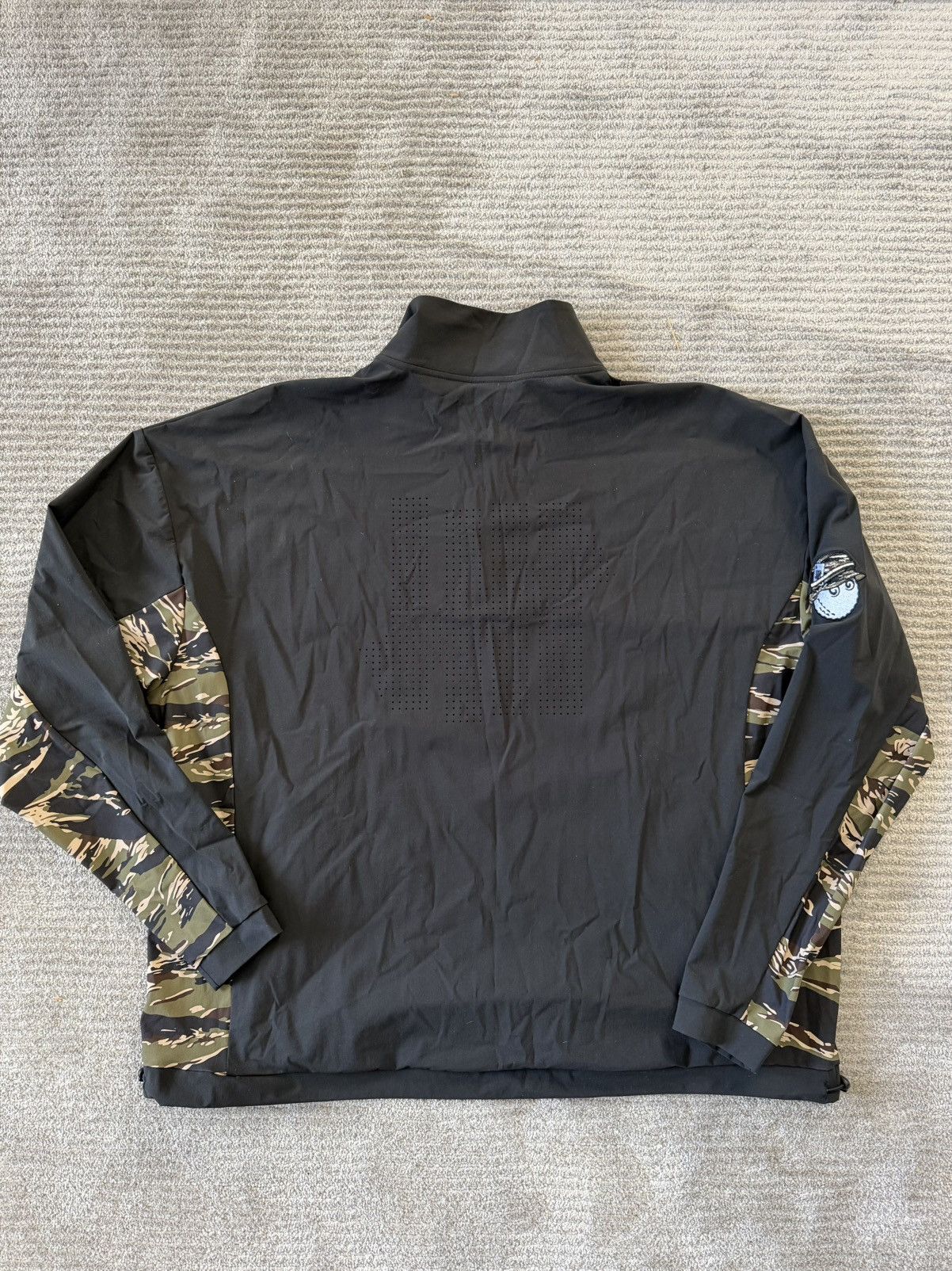 Malbon Malbon x Undefeated Buckets Black Quarter-Zip Pullover Size US L / EU 52-54 / 3 - 2 Thumbnail