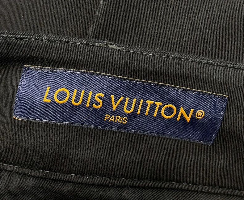 Louis Vuitton Louis Vuitton size US 50 Flocked black trousers Size US 34 / EU 50 - 5 Thumbnail