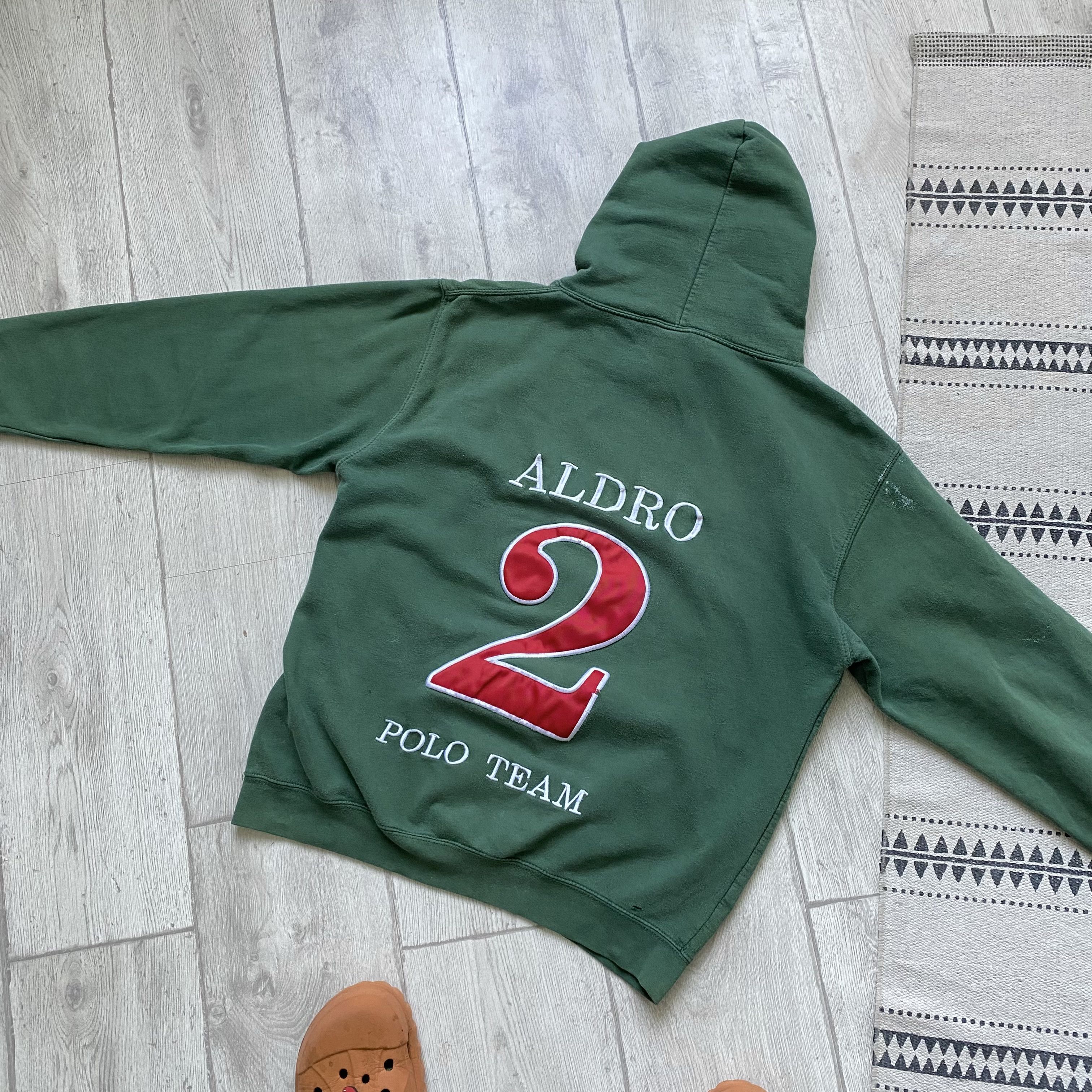 Beverly Hills Polo Club 🏇🏼Vintage Trashed Polo Team Hoodie Big logo Ralph lauren Size US M / EU 48-50 / 2 - 13 Thumbnail