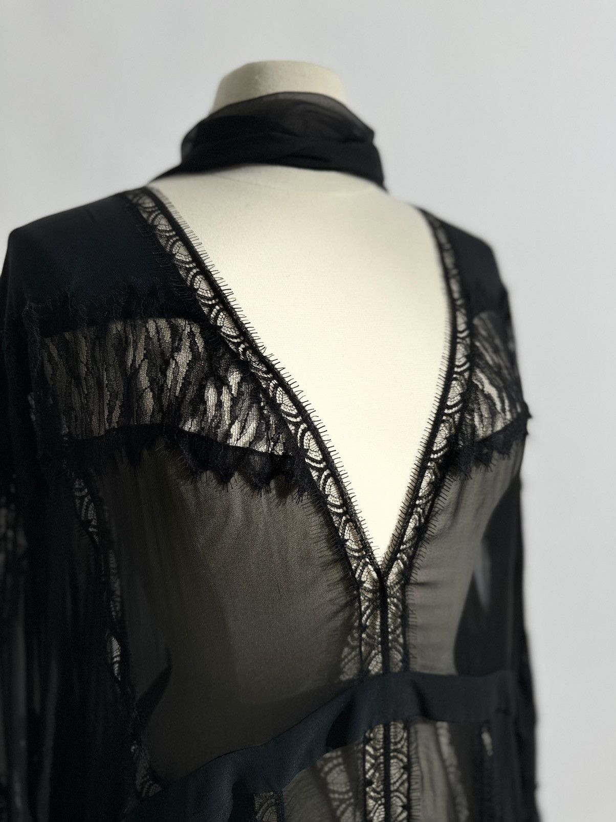 Zuhair Murad Brand New US 14 ZUHAIR MURAD Lace Evening Gown Size XL / US 12-14 / IT 48-50 - 4 Thumbnail