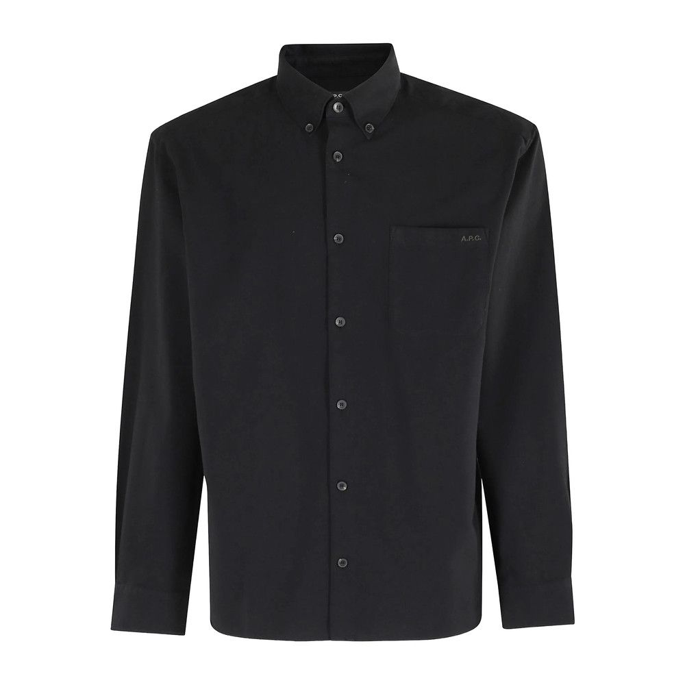 A.P.C. A.p.c. BLACK Shirts Size US XL / EU 56 / 4 - 1 Thumbnail