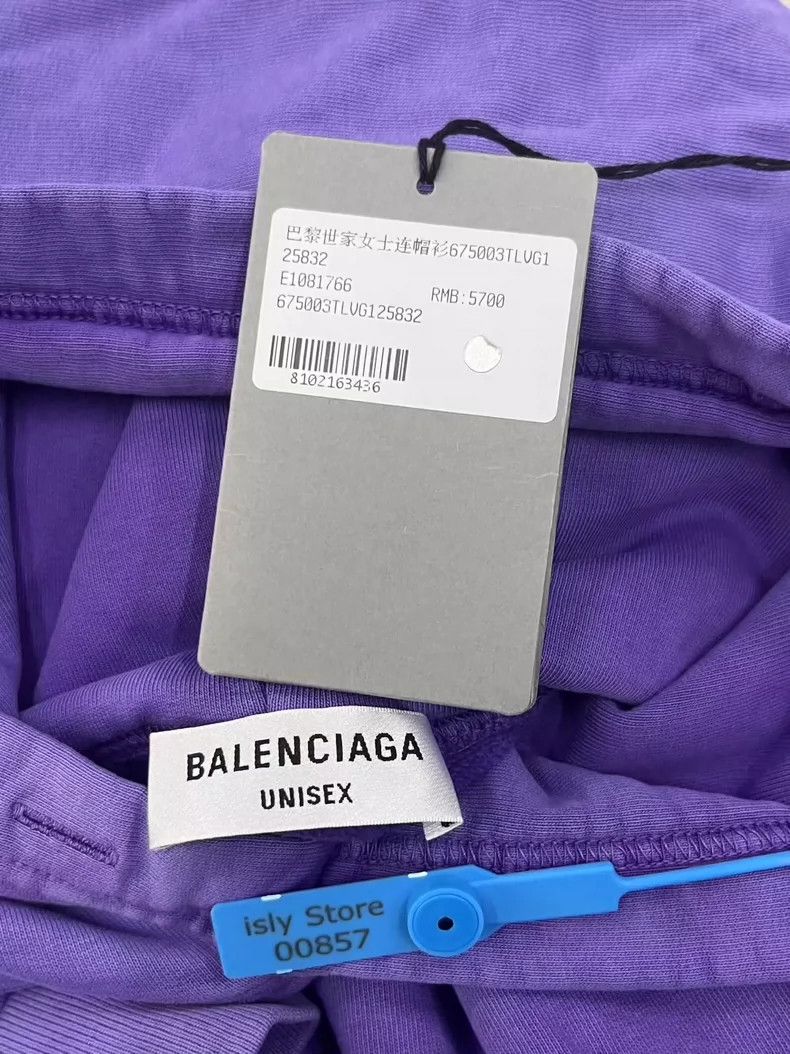 Balenciaga Balenciaga Letter Hooded Pullover Sweatshirt Size S / US 4 / IT 40 - 5 Thumbnail