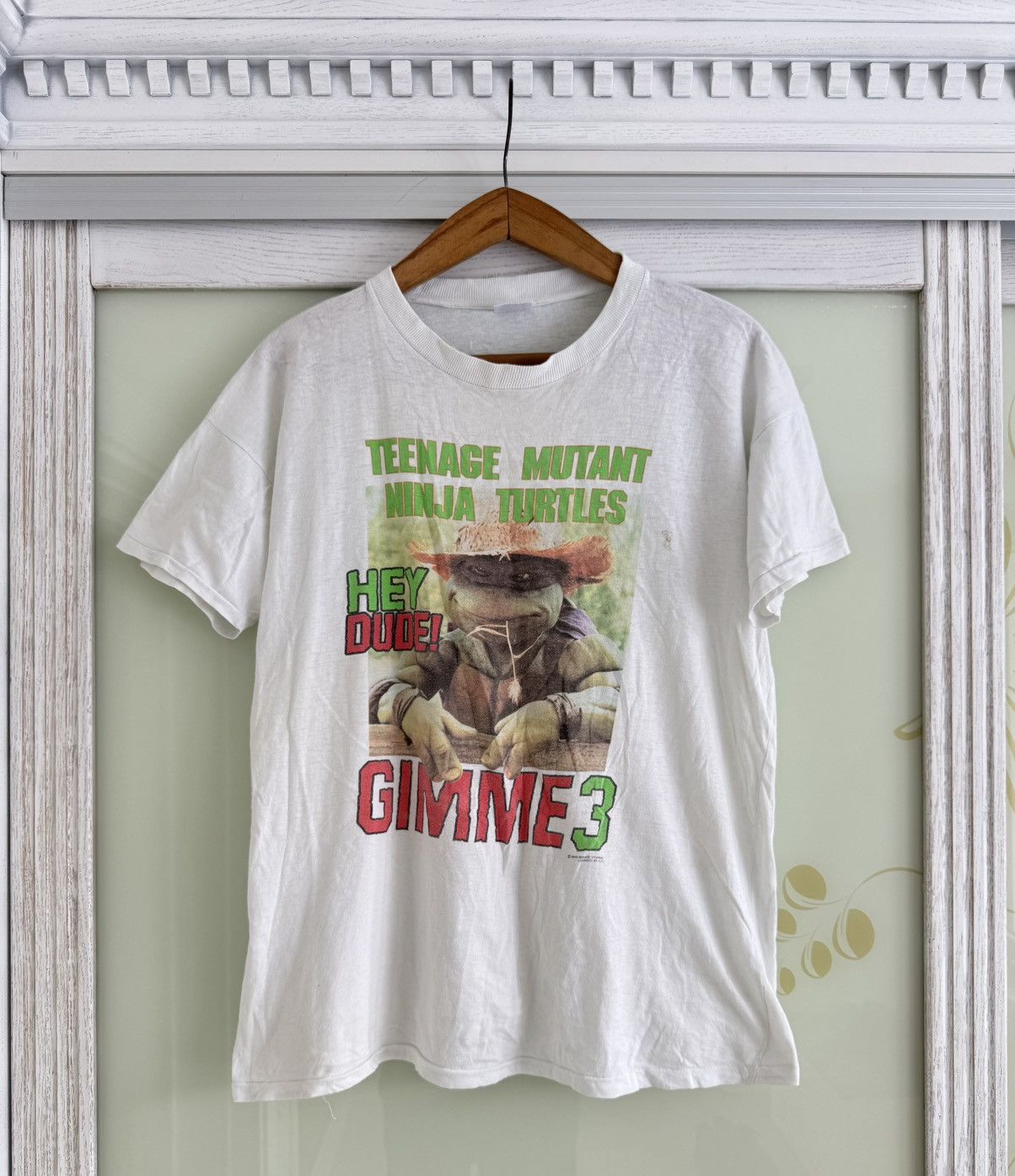Vintage Vinatge 90’s Teenage Mutant Ninja Turtles Tee Rare Shirt Size US M / EU 48-50 / 2 - 1 Thumbnail