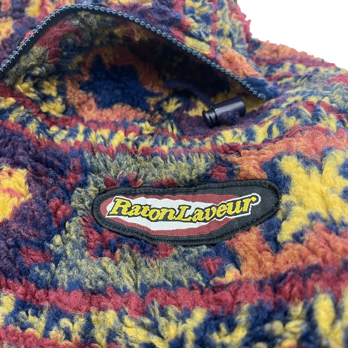 Art Comes First ⚡️Vintage Ratonlaveur Printed Sherpa Fleece Half Zip Sweater Size US L / EU 52-54 / 3 - 8 Thumbnail