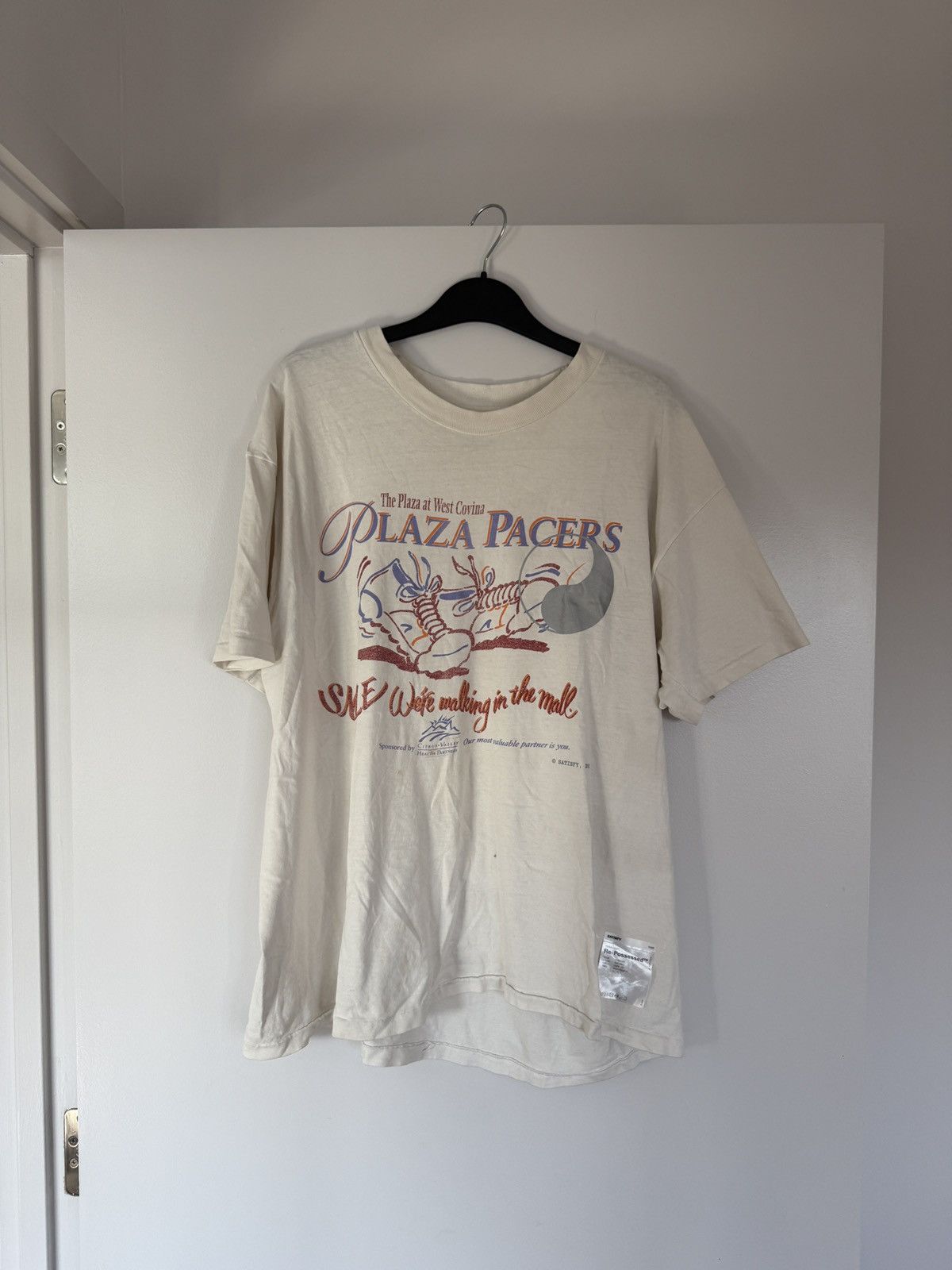 Our Legacy × Satisfy REPOSSESSED Marathon Pacer Tshirt possessed Size US XL / EU 56 / 4 - 10 Thumbnail