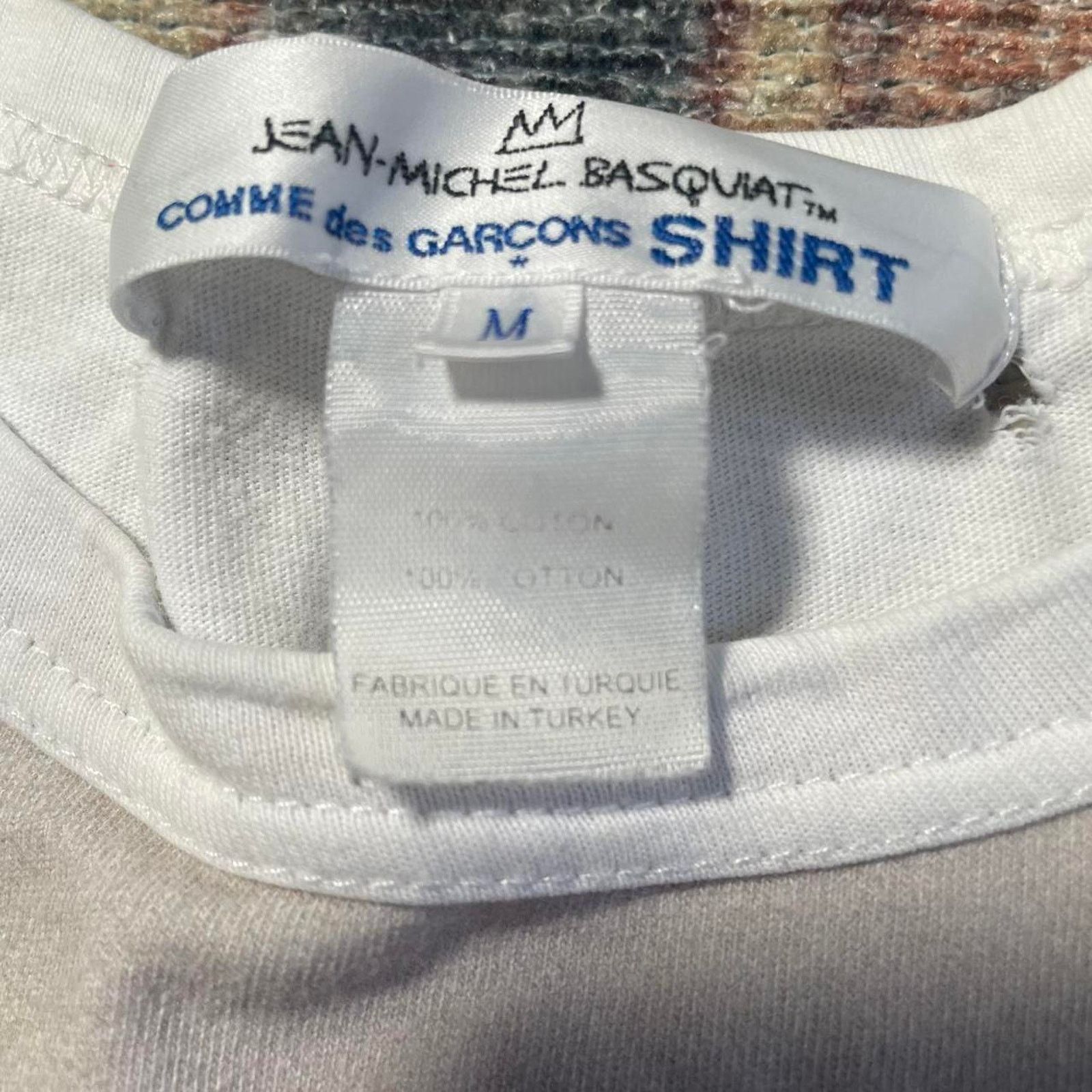 Comme des Garcons SHIRT Comme Des Garcons Basquiat Art Tee Size US M / EU 48-50 / 2 - 2 Thumbnail