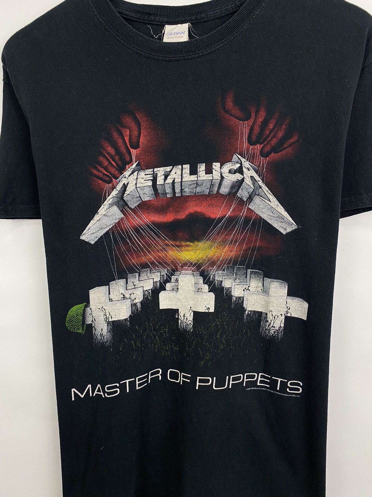 Metallica 💀 Vintage Metallica Master Of Puppets Rock Band t-shirt 2007 Size US M / EU 48-50 / 2 - 4 Thumbnail