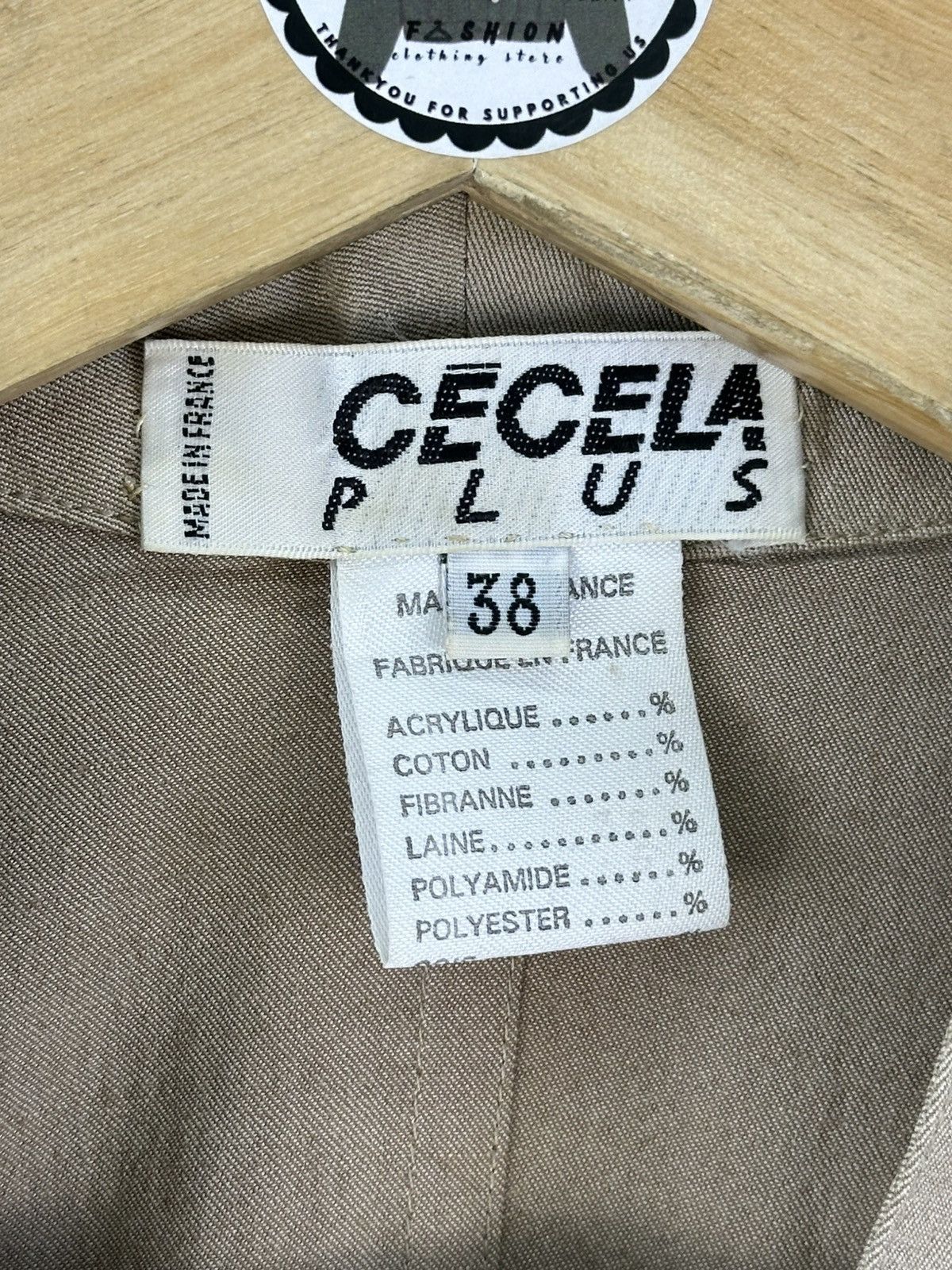 Japanese Brand Cecela Plus Coat Jacket Size S / US 4 / IT 40 - 10 Thumbnail
