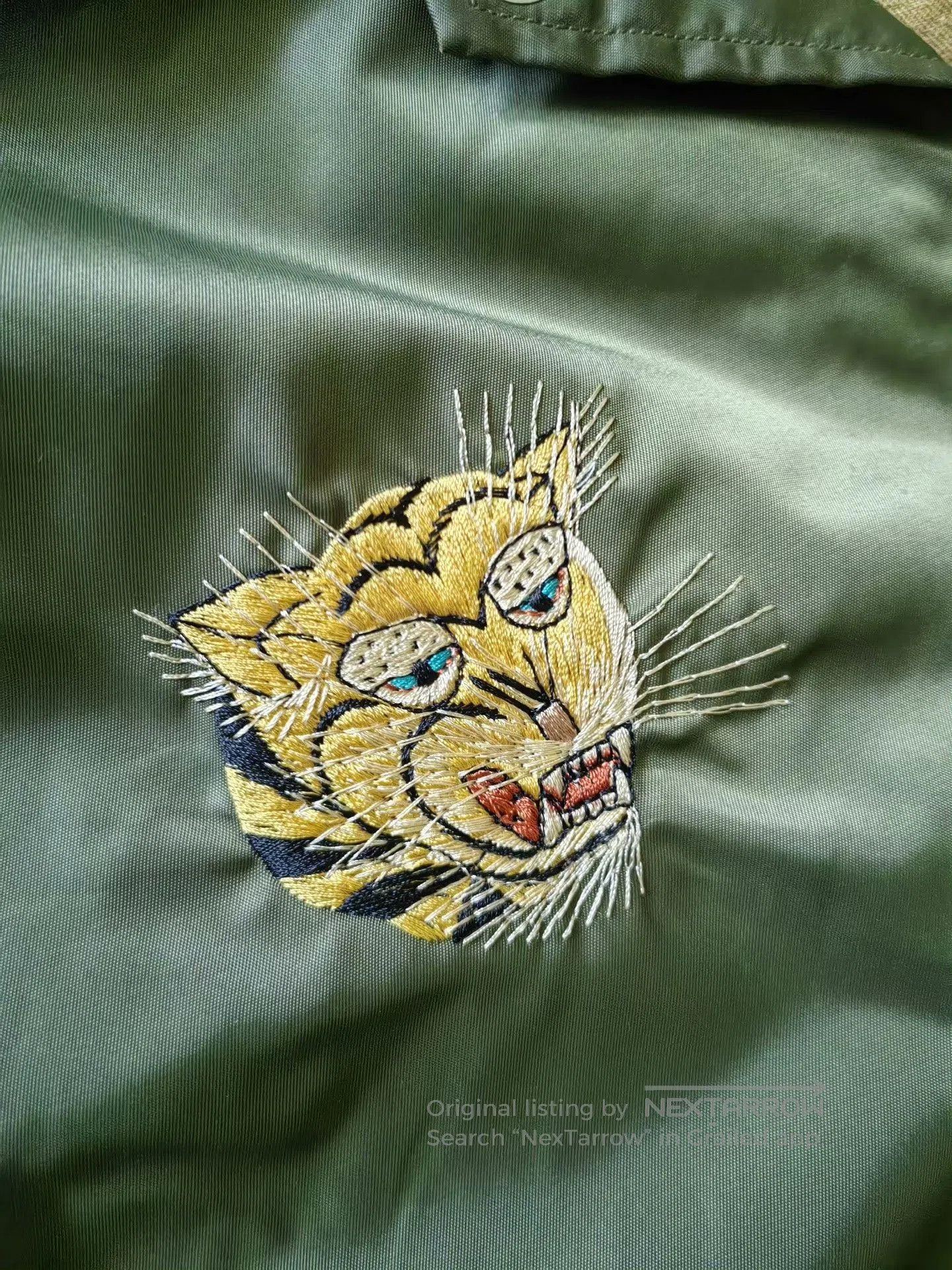 Other American Retro Military Embroidered Jacket. Size US XL / EU 56 / 4 - 5 Thumbnail