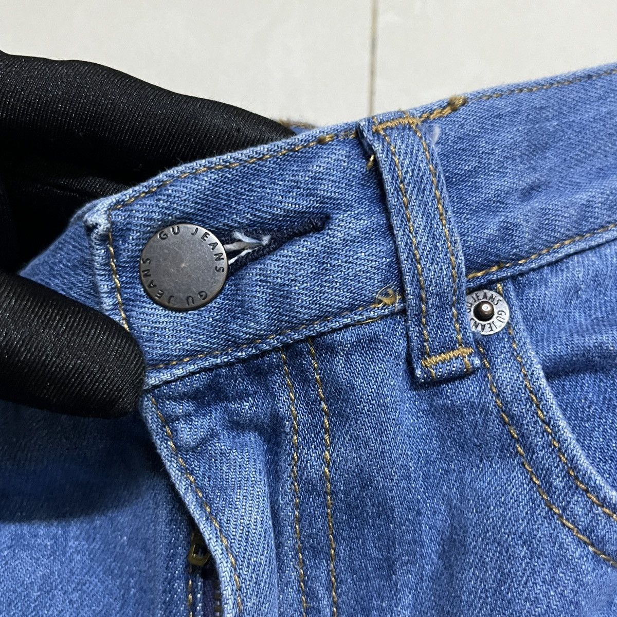 GU × Japanese Brand × Uniqlo GU Baggy/Wide Jeans Size 26" / US 2 / IT 38 - 5 Thumbnail