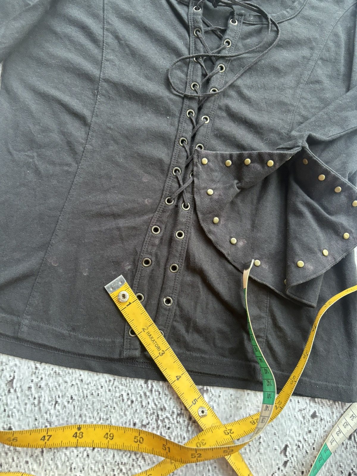 Tornado Mart Y2k Sky Bomber Laced Studded Longsleeve Size M / US 6-8 / IT 42-44 - 9 Thumbnail