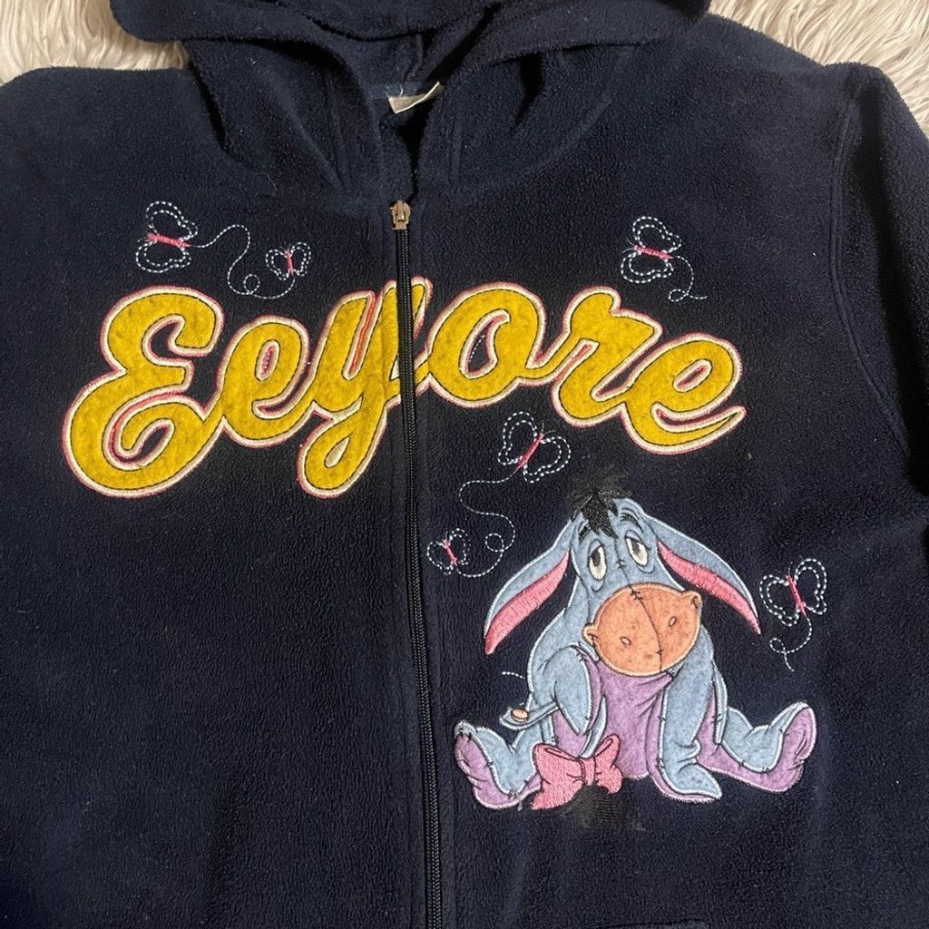 Disney Disney 3X Eeyore Embroidered Fleece Full Zip Hoodie size 3X Size US XXL / EU 58 / 5 - 3 Thumbnail