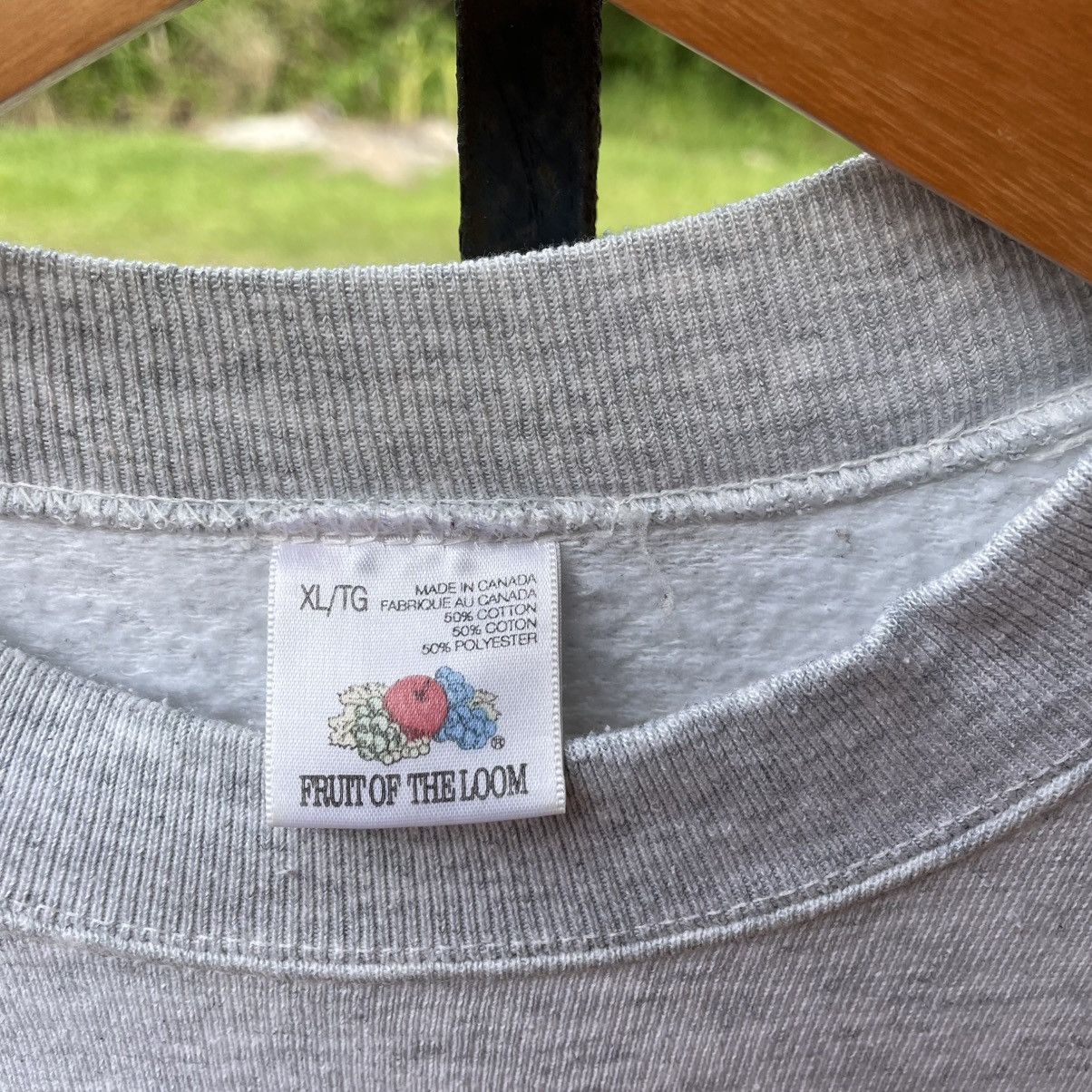 Fruit Of The Loom × Habitat × Vintage 🔥Vintage 90s British Columbia Vancouver Canada Sweatshirts Size US L / EU 52-54 / 3 - 8 Thumbnail