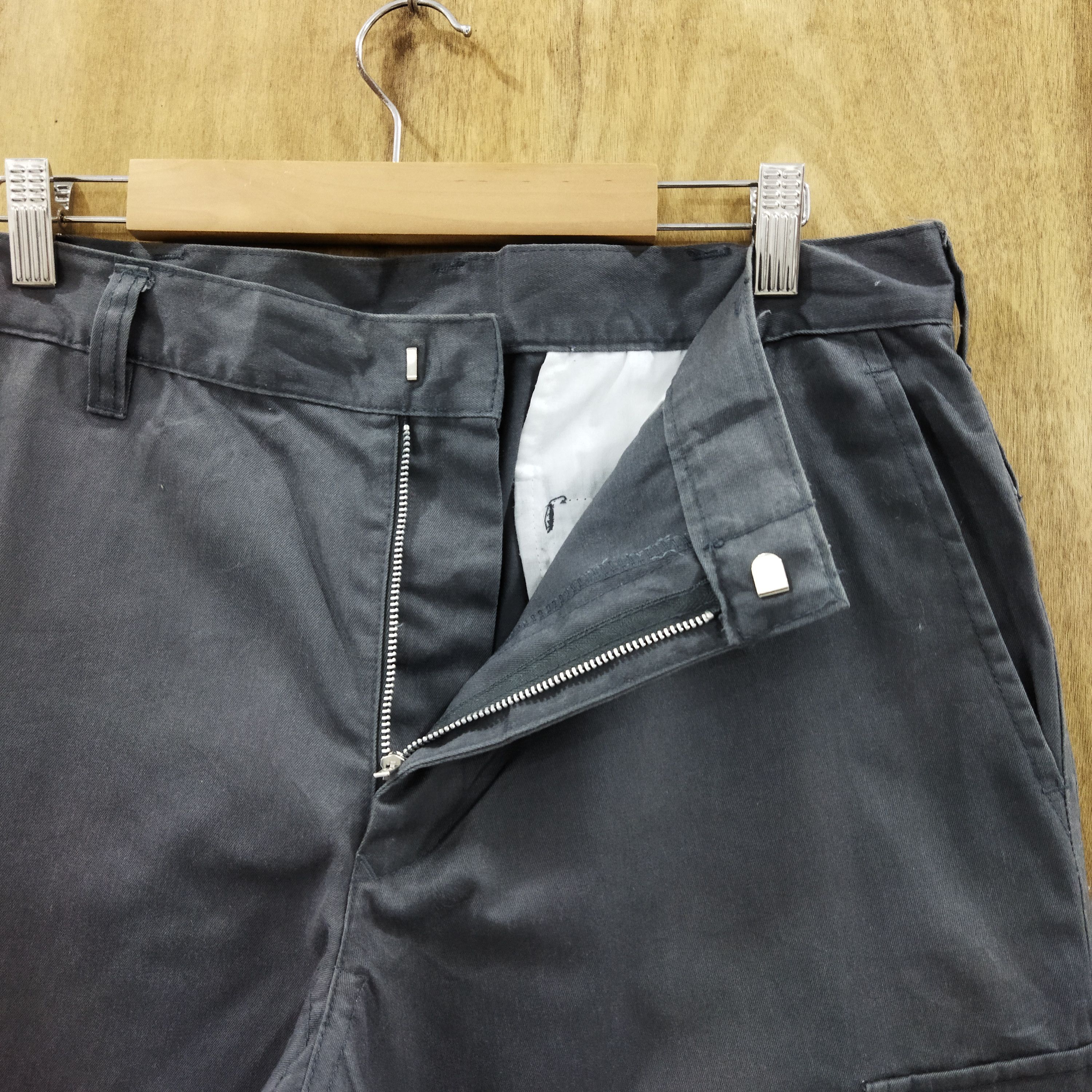 Japanese Brand W.IMPACK GREY CARGO PANTS Size US 34 / EU 50 - 6 Thumbnail