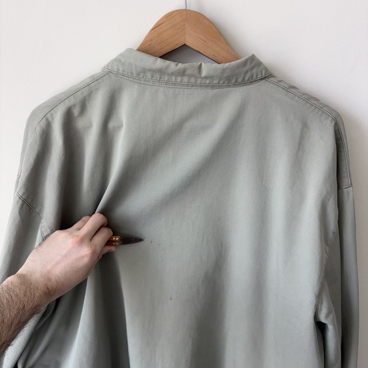Polo Ralph Lauren Vintage Light Green Bi-Swing Bomber Jacket USA Mint Seafoam Size US XL / EU 56 / 4 - 12 Thumbnail