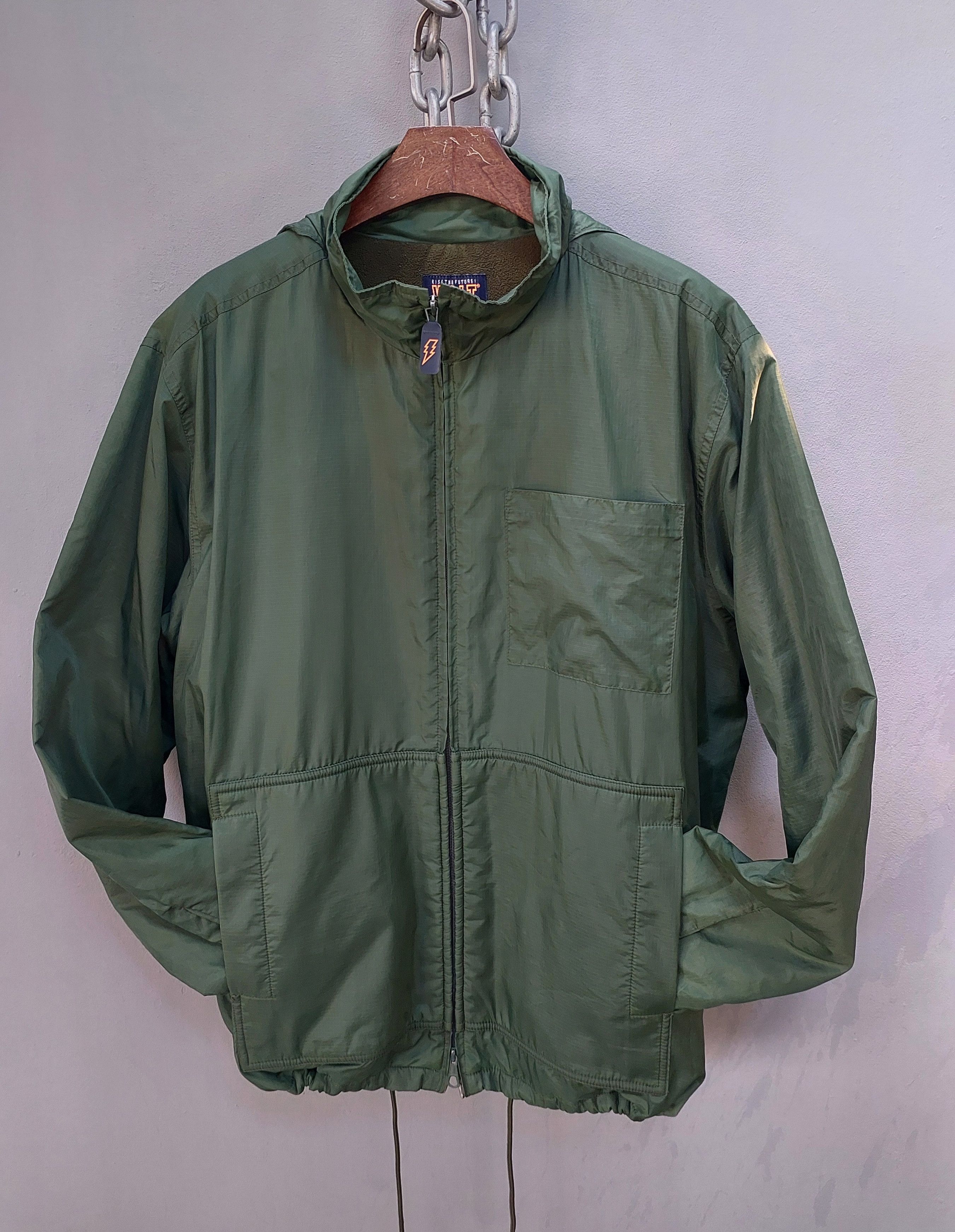 Walter Van Beirendonck W&LT Walter Van Beirendonck Nylon Fleece Lined Jacket Size US L / EU 52-54 / 3 - 5 Thumbnail