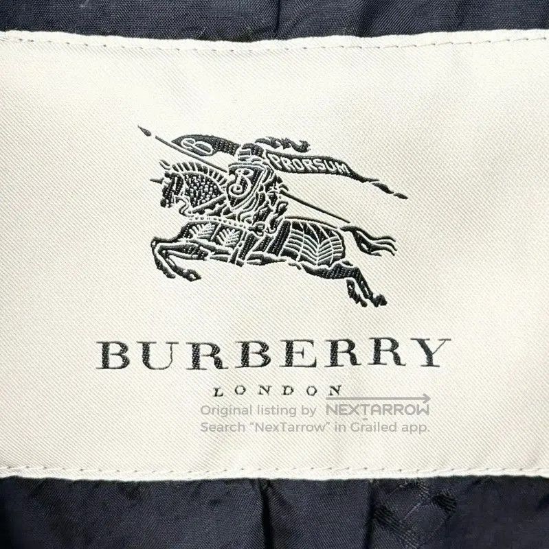 Burberry Burberry Color-Block Cotton Blend Women's Coat. Size S / US 4 / IT 40 - 4 Thumbnail