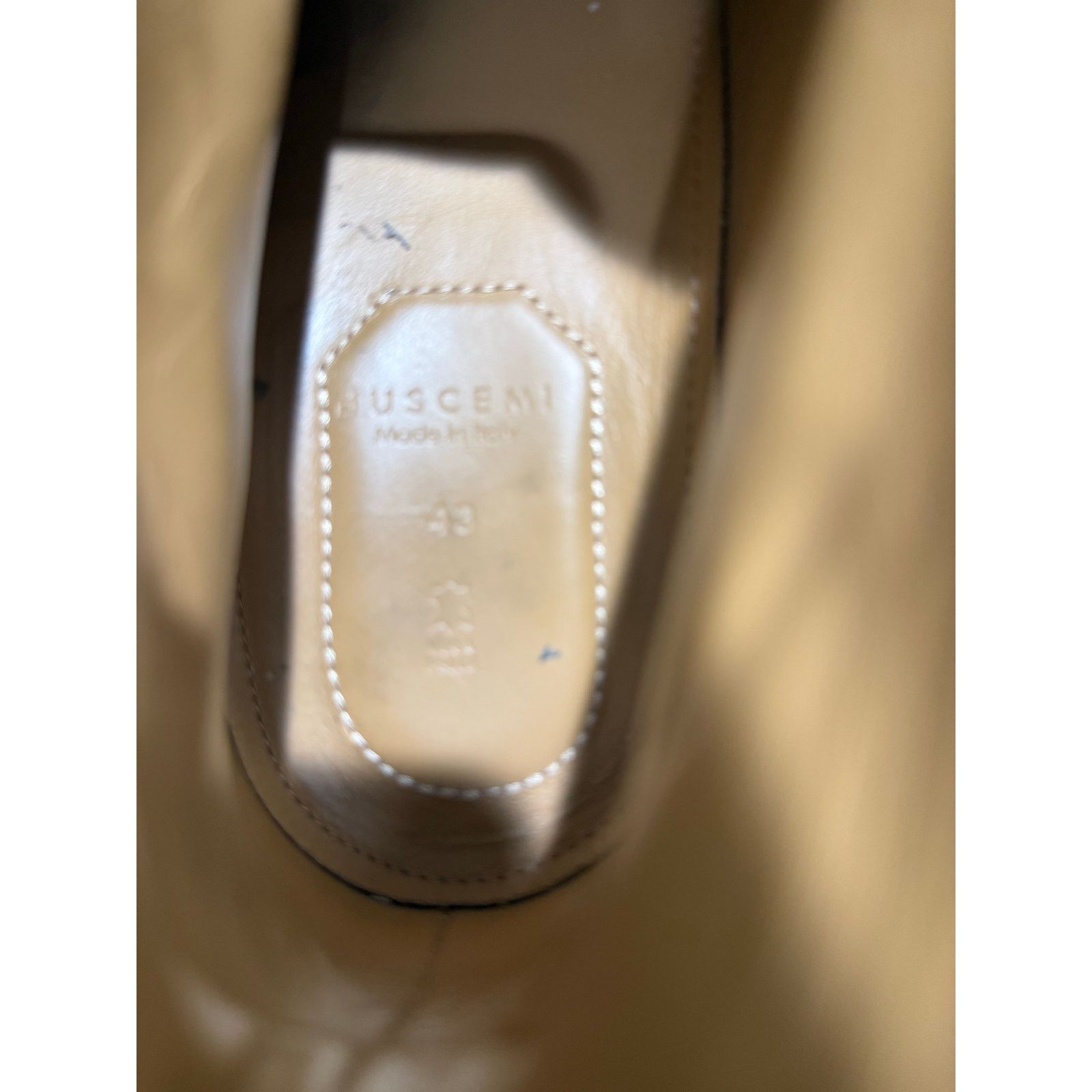 Buscemi Buscemi 100mm High-Top Suede Sneakers Mens EU 43 US 10 Blue Size US 10 / EU 43 - 10 Thumbnail