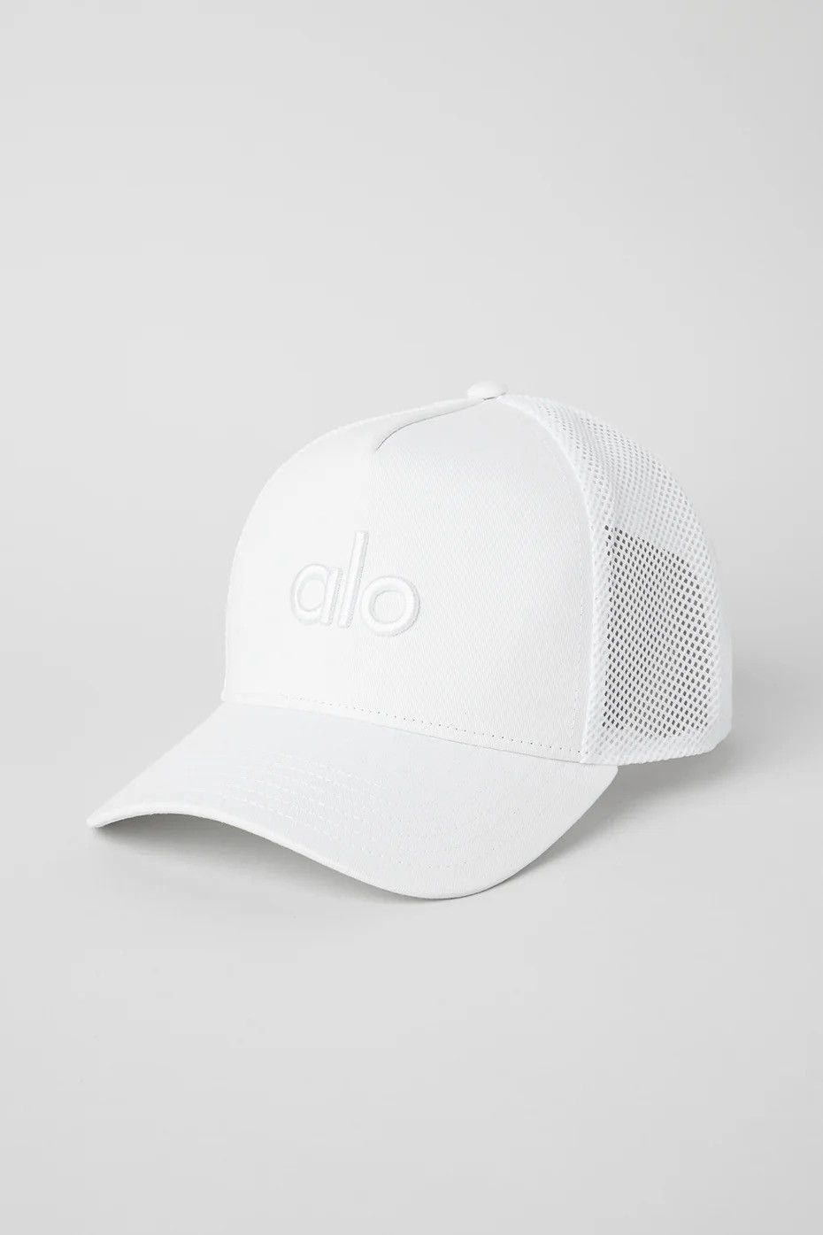 Alo ALO Trucker Hat White Size ONE SIZE - 1 Thumbnail