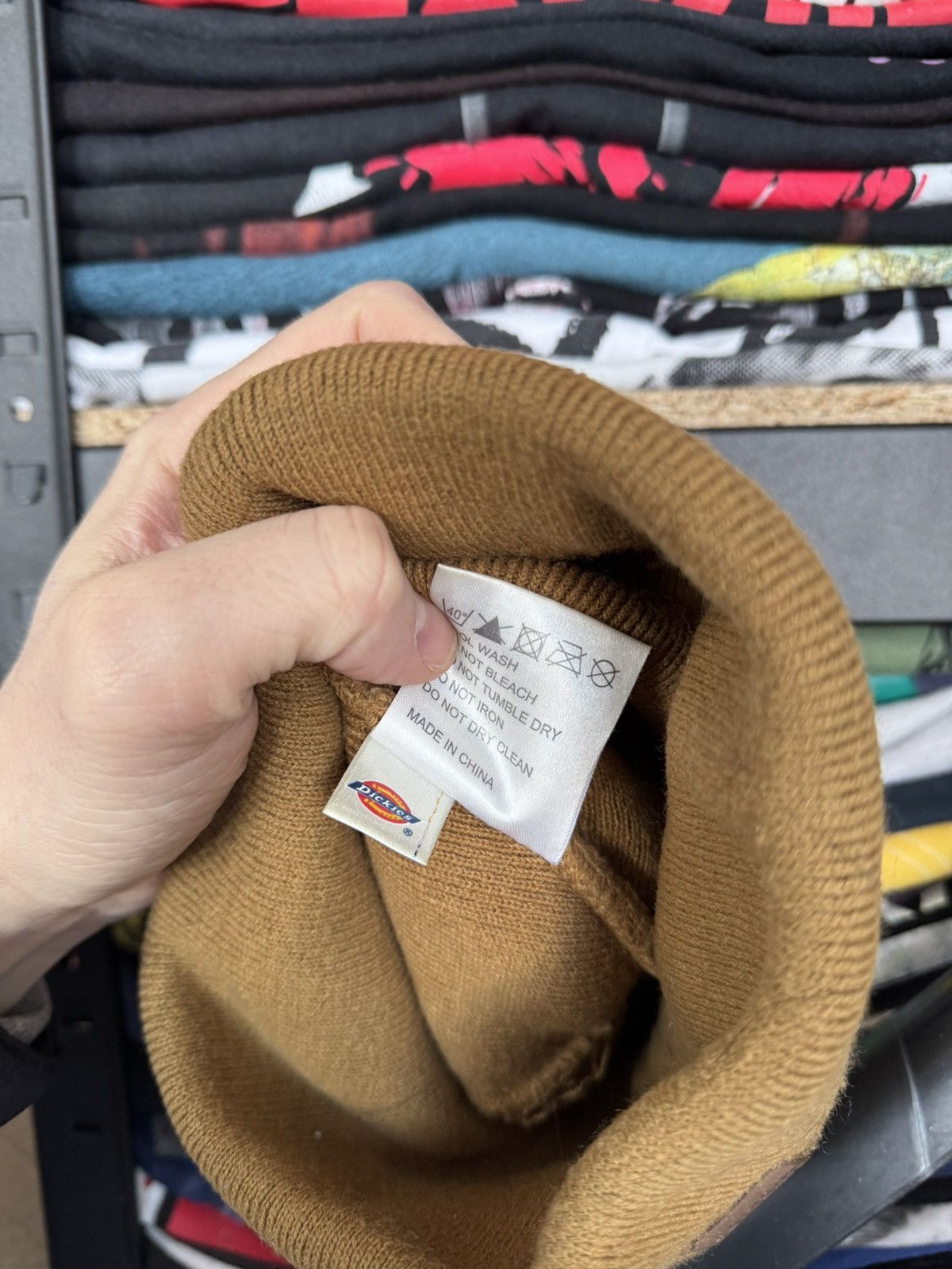 Dickies × Vintage Dickies brown beanie Size ONE SIZE - 5 Thumbnail