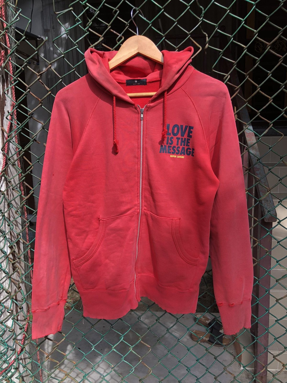 Hysteric Glamour 🔥Vintage🔥90s Distressed Super Lover World Tour Hoodies Size US M / EU 48-50 / 2 - 12 Thumbnail