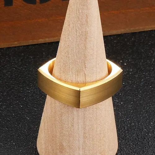 Jewelry Geometry Square Ring Size ONE SIZE - 4 Thumbnail