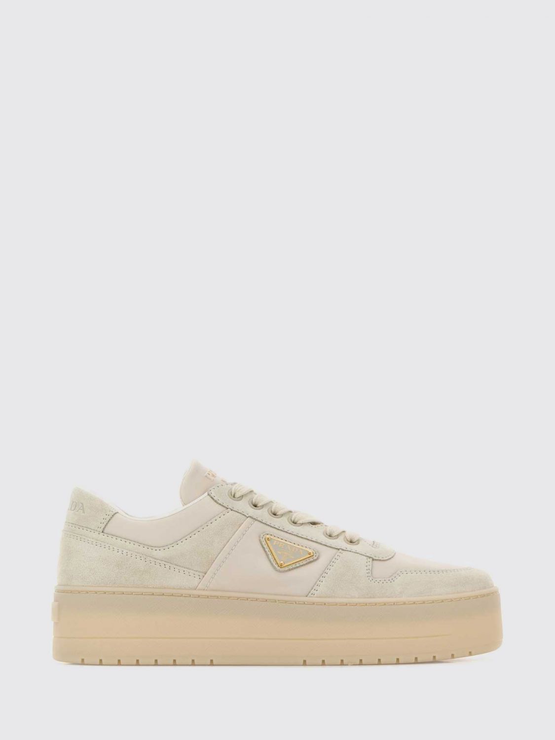 Prada Prada Sneakers Woman Ivory Size US 8.5 / IT 38.5 - 1 Preview