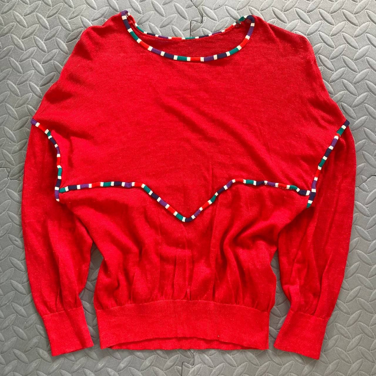 Tsumori Chisato Linen Knit Long Sleeves Top Size S / US 4 / IT 40 - 1 Thumbnail