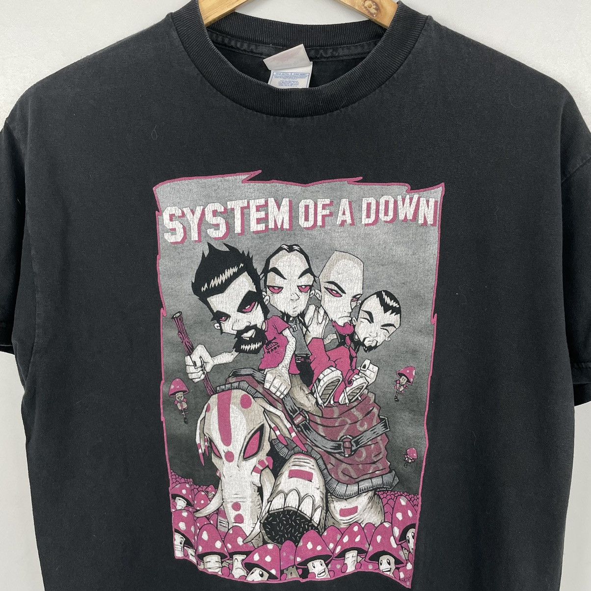 Band Tees × Vintage Vintage System Of A Down 00’s T-shirt Size US M / EU 48-50 / 2 - 4 Thumbnail