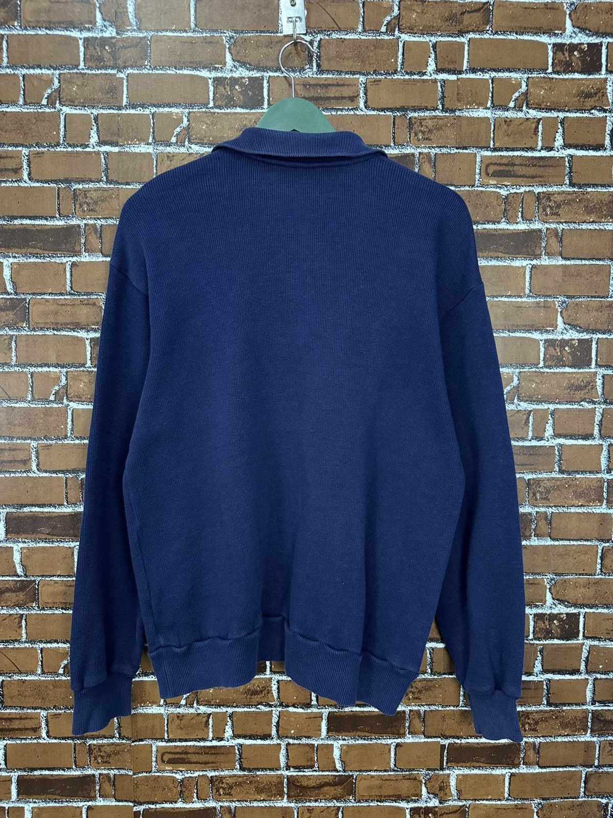 Lacoste Vintage Lacoste Polo Sweatshirt Z397 Size US M / EU 48-50 / 2 - 3 Thumbnail