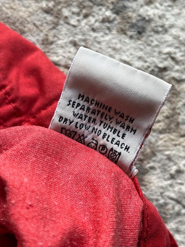 Guess Guess Jeans Made in Italy Red Vintage 90s Rare Slim Fit Size 27" / US 4 / IT 40 - 11 Thumbnail