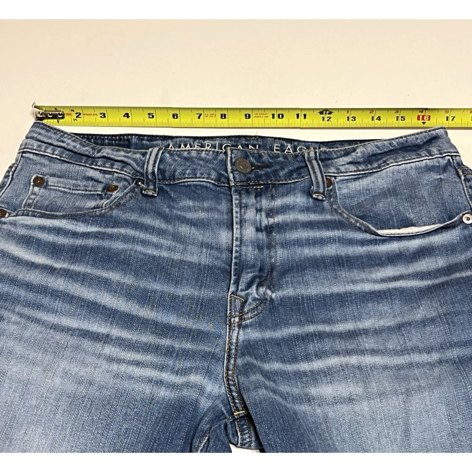 American Eagle Outfitters American Eagle Outfitters Jeans Bootcut Denim Mens 33 x 30 33 x 28 Blue Regular 5-Pocket Size US 33 - 3 Thumbnail