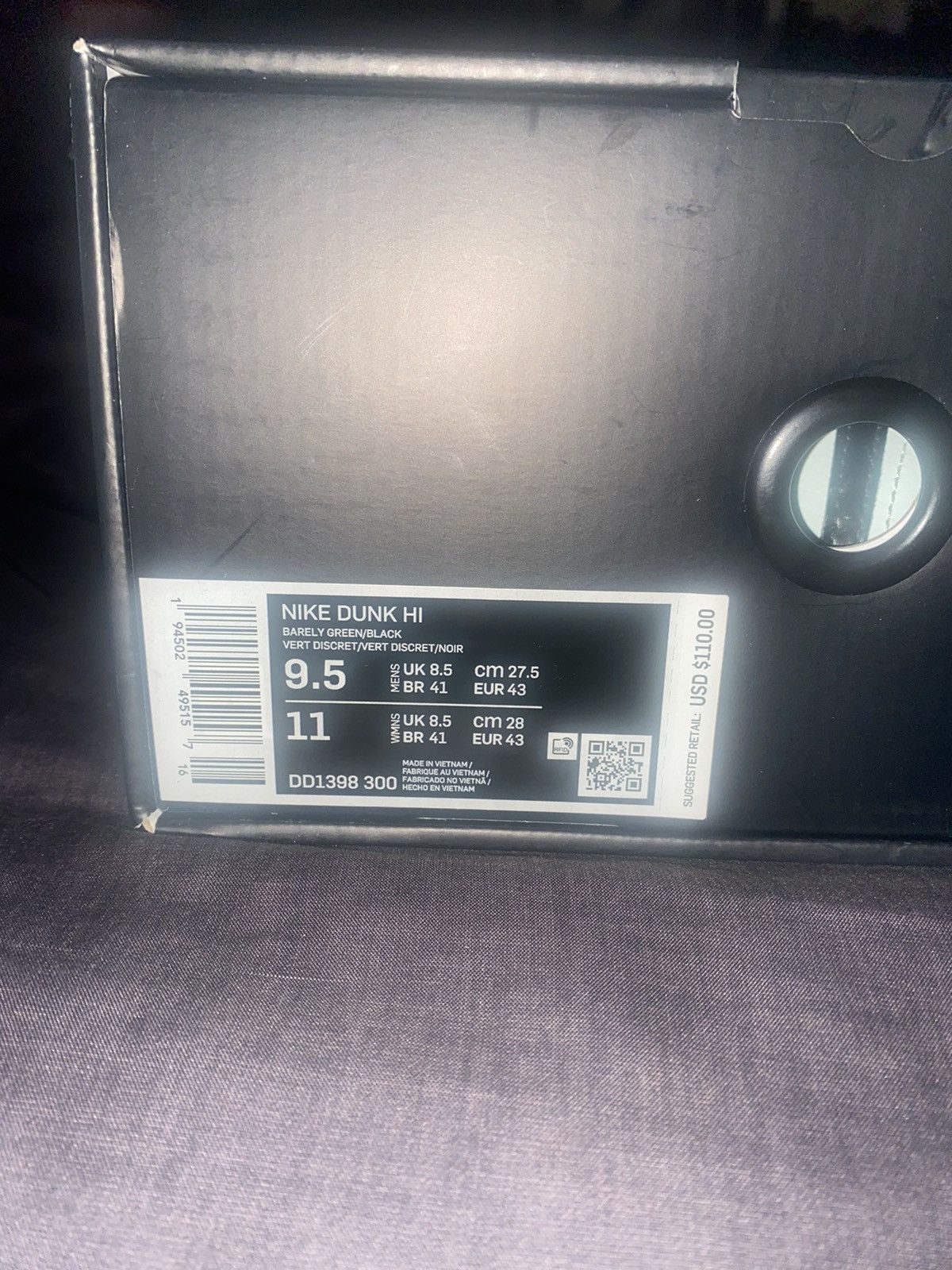 Nike Nike Dunk High SE All-Star (2021) sz-9.5 dead stock Size US 9.5 / EU 42-43 - 7 Thumbnail
