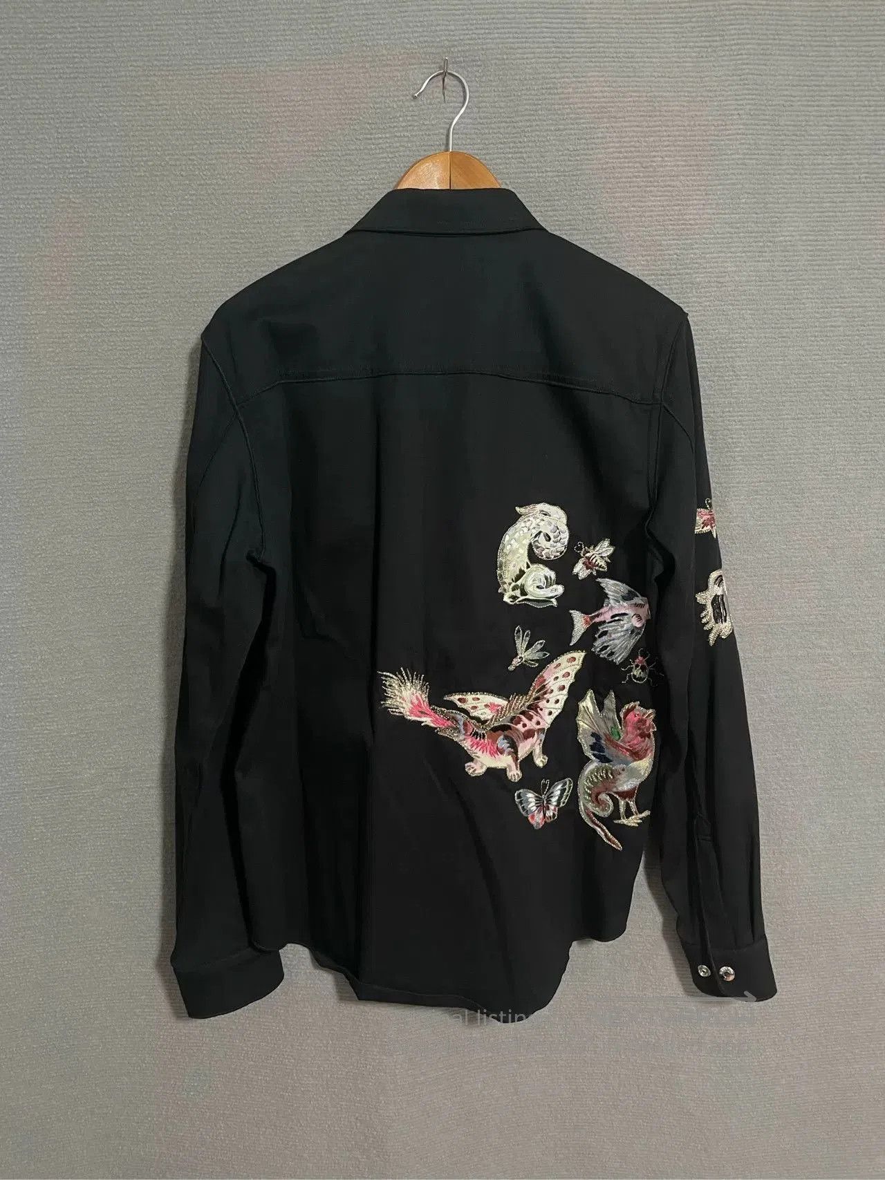 Valentino Valentino Embroidered Shirt Jacket. Size US L / EU 52-54 / 3 - 2 Thumbnail